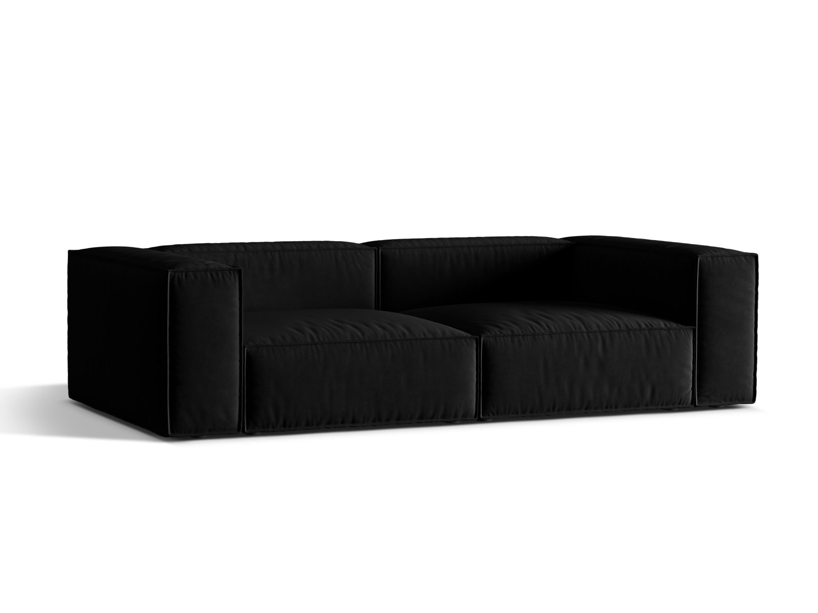 Erleben Sie das stilvolle Nuria Velour Sofa von Micadoni – ein 4-Sitzer, der zeitgemässes Design und unvergleichlichen Komfort für Ihr Wohnzimmer bietet.