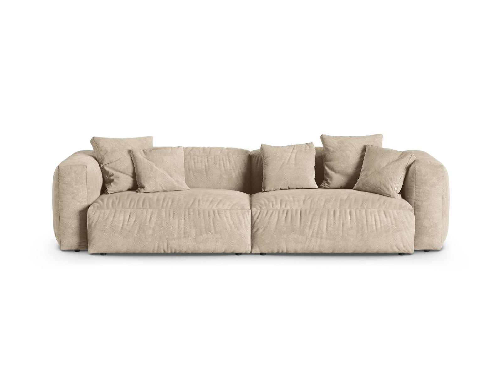 4-Sitzer Modular Sofa XL Martina in Light Beige-Vogue präsentiert im Onlineshop von KAQTU Design AG. 4er Sofa ist von Micadoni