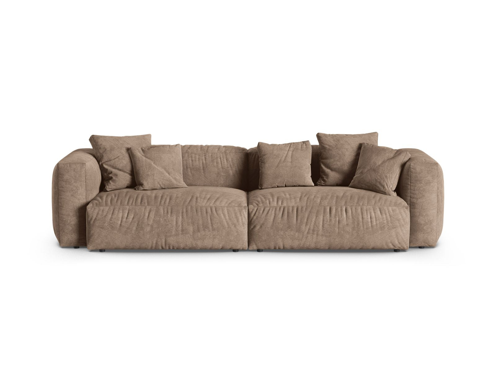 4-Sitzer Modular Sofa XL Martina in Dark Beige-Vogue präsentiert im Onlineshop von KAQTU Design AG. 4er Sofa ist von Micadoni