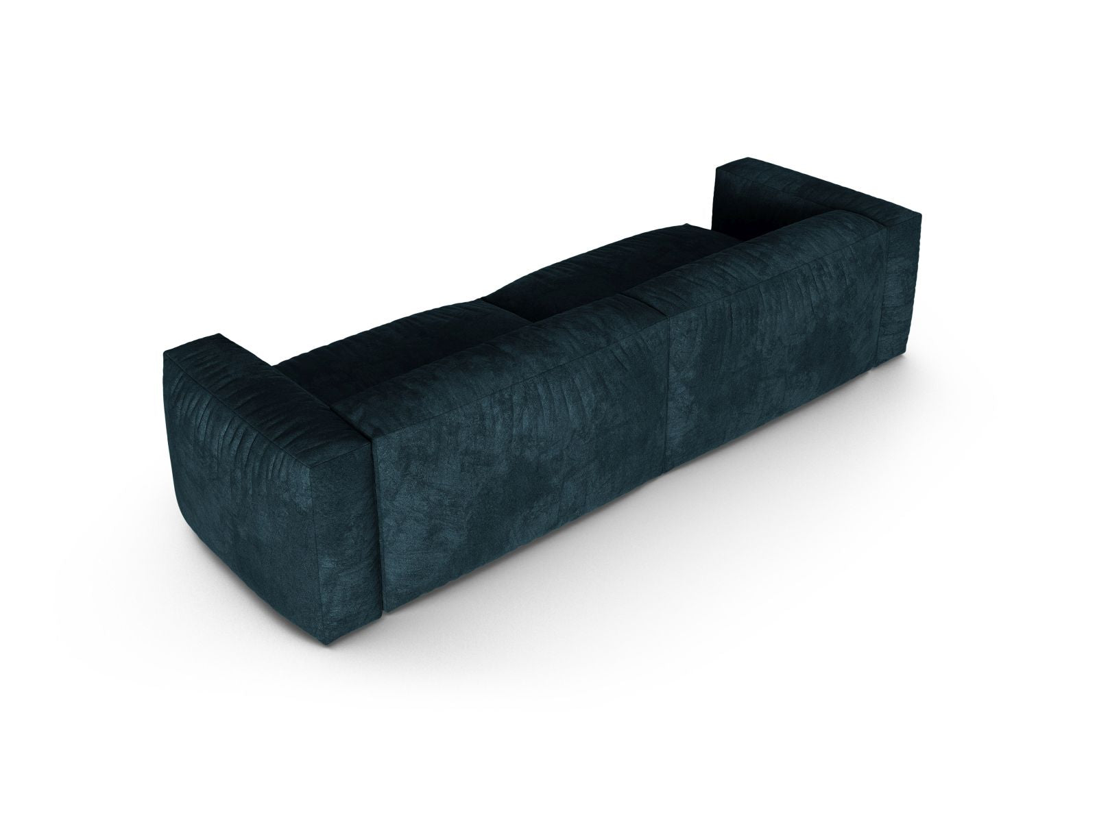 Elegantes XL 4-Sitzer Sofa Martina in stilvollem Petrol, ideal für gesellige Runden und zeitgemäße Einrichtungsideen.