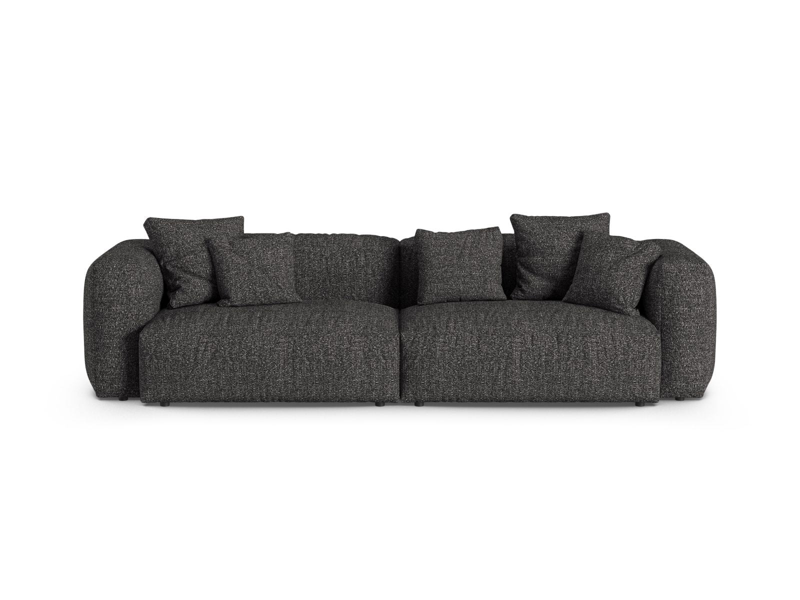 4-Sitzer Modular Sofa XL Martina in Anthracite-Monet präsentiert im Onlineshop von KAQTU Design AG. 4er Sofa ist von Micadoni