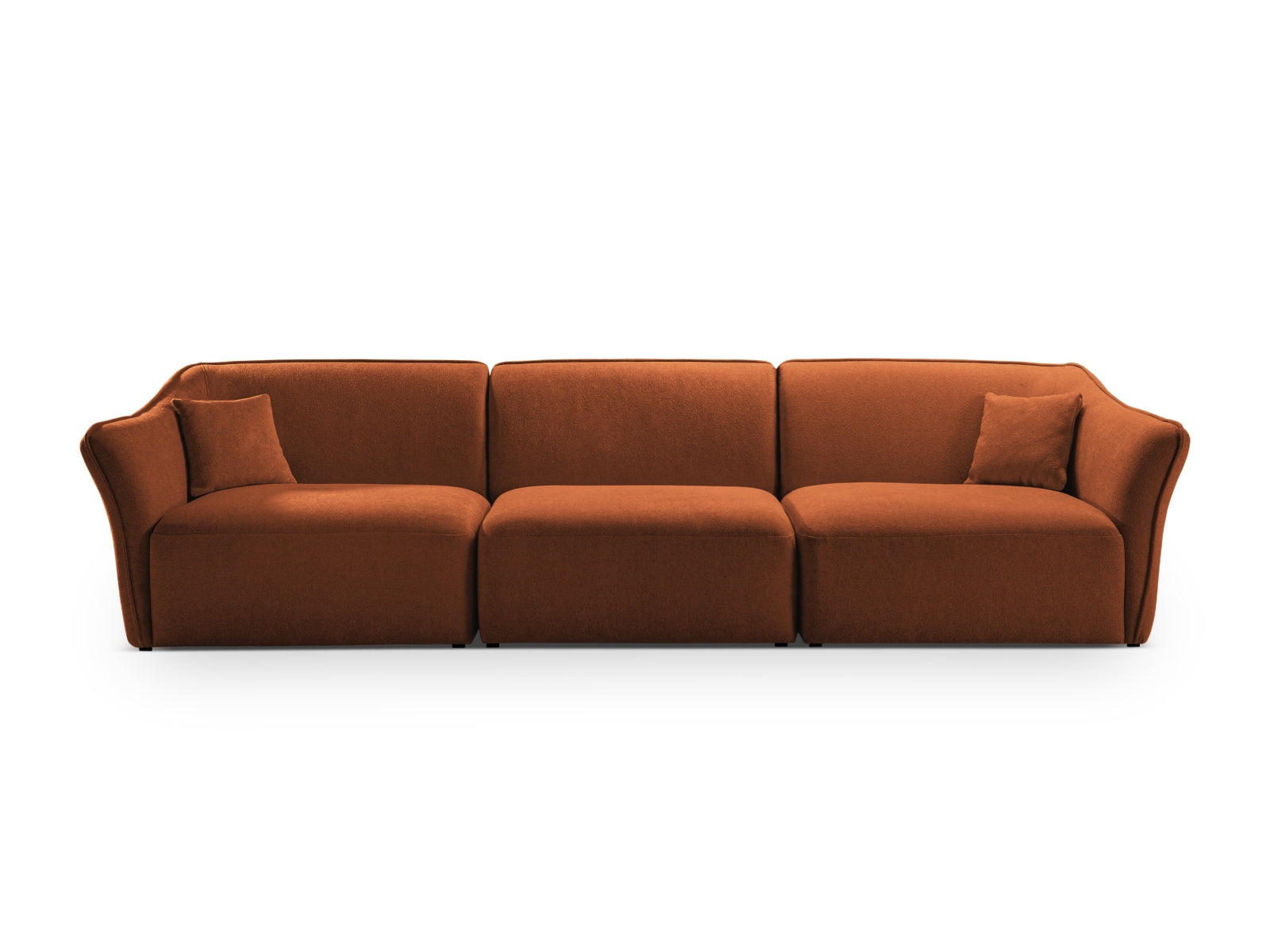 Hailey Sofa 5 Sitzer in Brick präsentiert im Onlineshop von KAQTU Design AG. Sofa ist von Micadoni