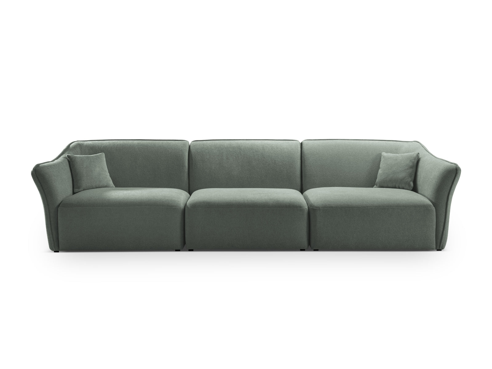 Hailey Sofa 5 Sitzer in Mint präsentiert im Onlineshop von KAQTU Design AG. Sofa ist von Micadoni