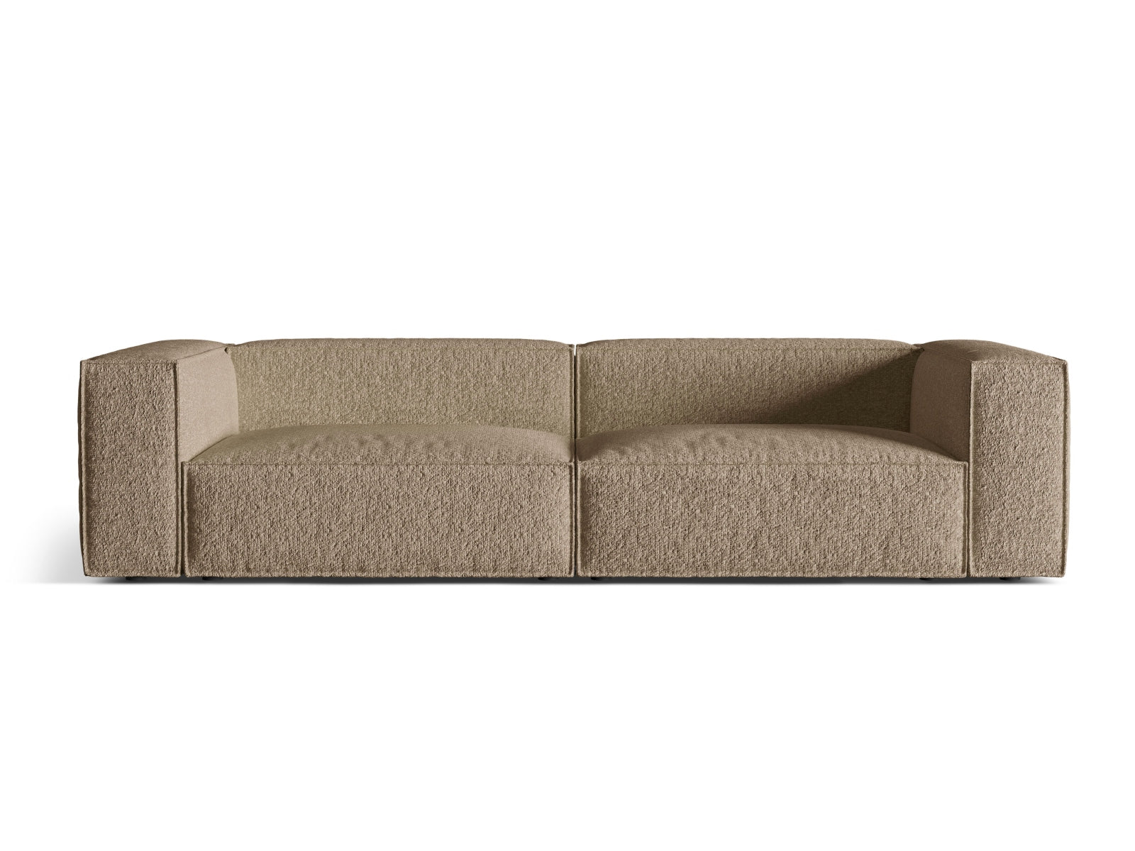 Nuria Sofa 5 Sitzer in Cappuccino-Monet präsentiert im Onlineshop von KAQTU Design AG. Sofa ist von Micadoni