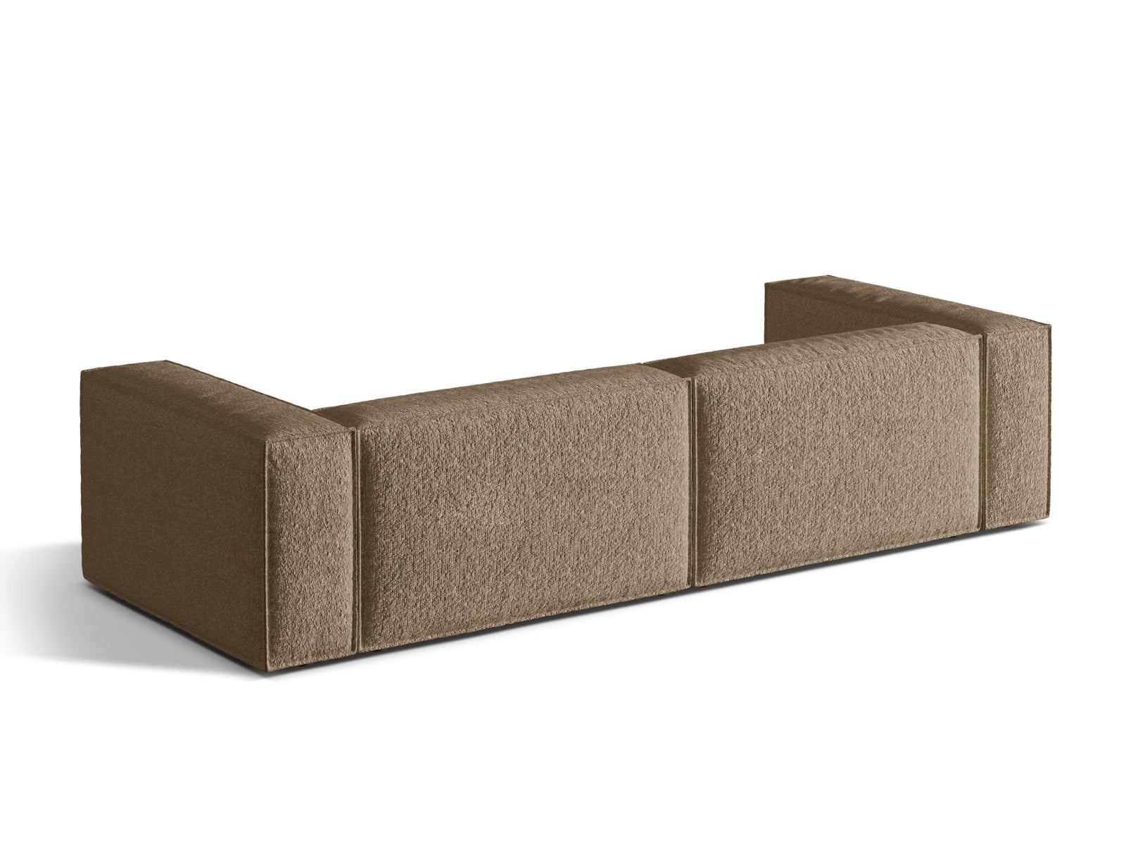 Nuria Sofa 5 Sitzer in Cappuccino-Monet präsentiert im Onlineshop von KAQTU Design AG. Sofa ist von Micadoni