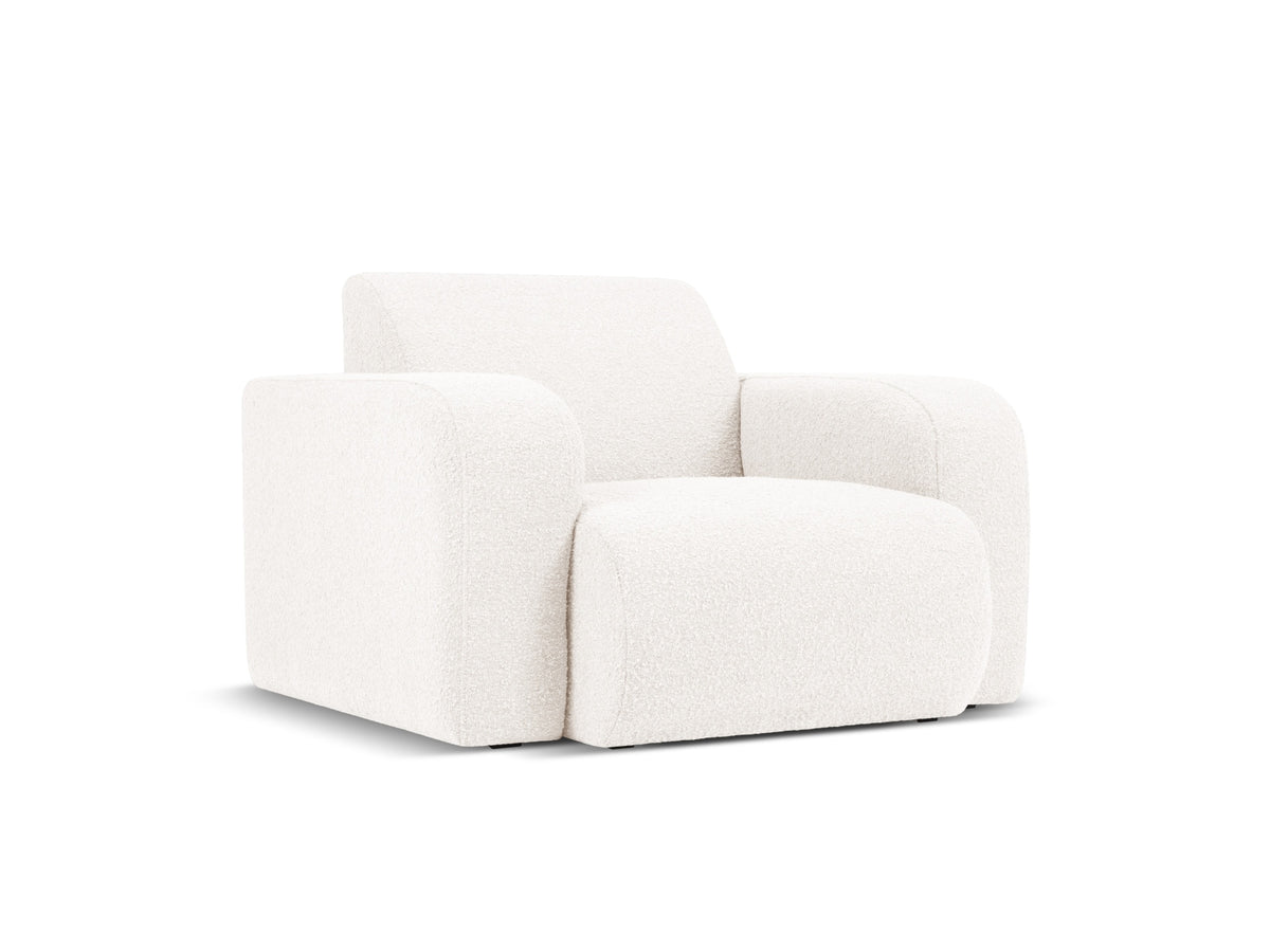 Molino Boucle Sessel 1 Sitz in White-Baloo präsentiert im Onlineshop von KAQTU Design AG. Sessel ist von Micadoni