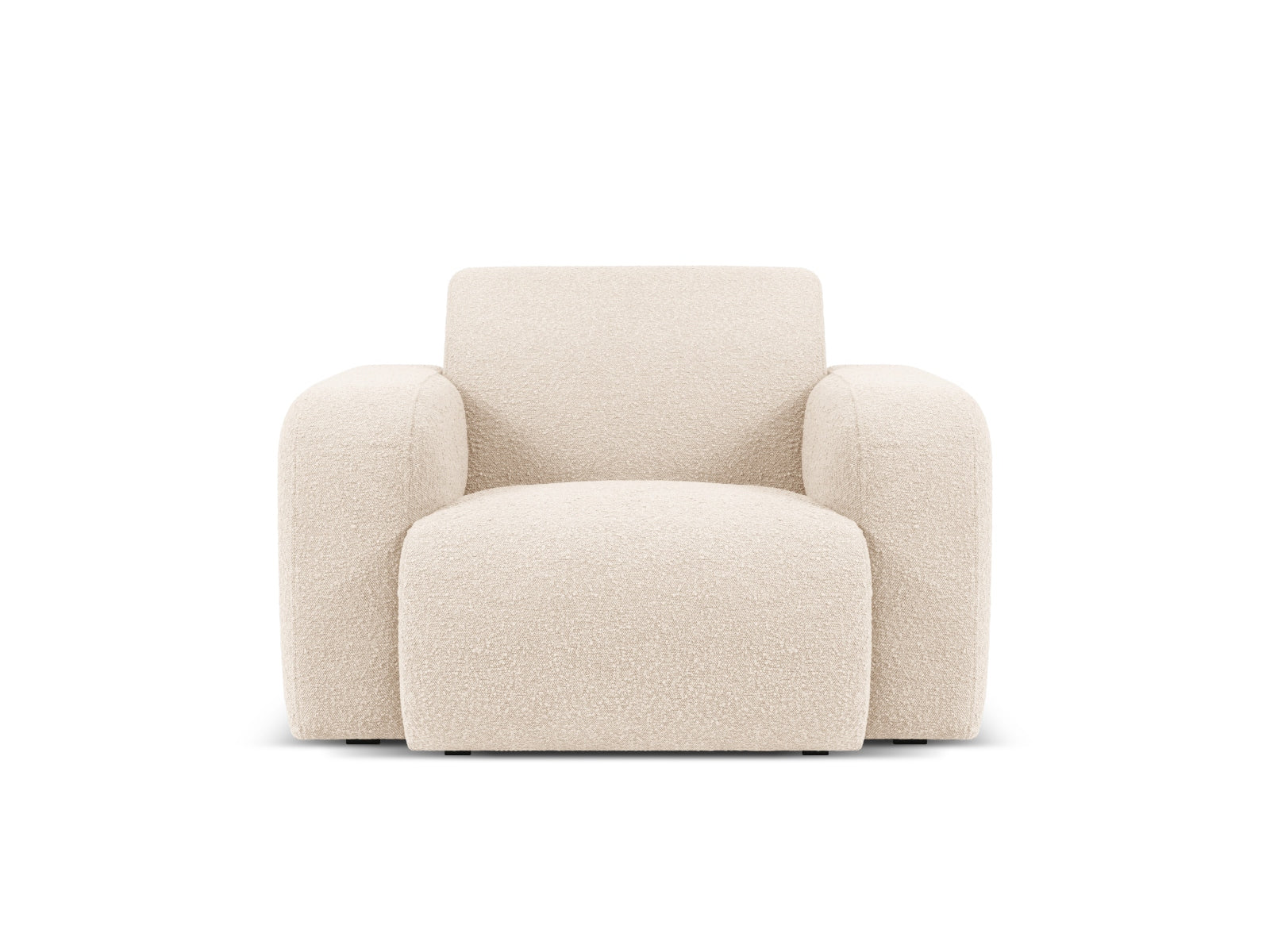Molino Boucle Sessel 1 Sitz in Beige-Baloo präsentiert im Onlineshop von KAQTU Design AG. Sessel ist von Micadoni