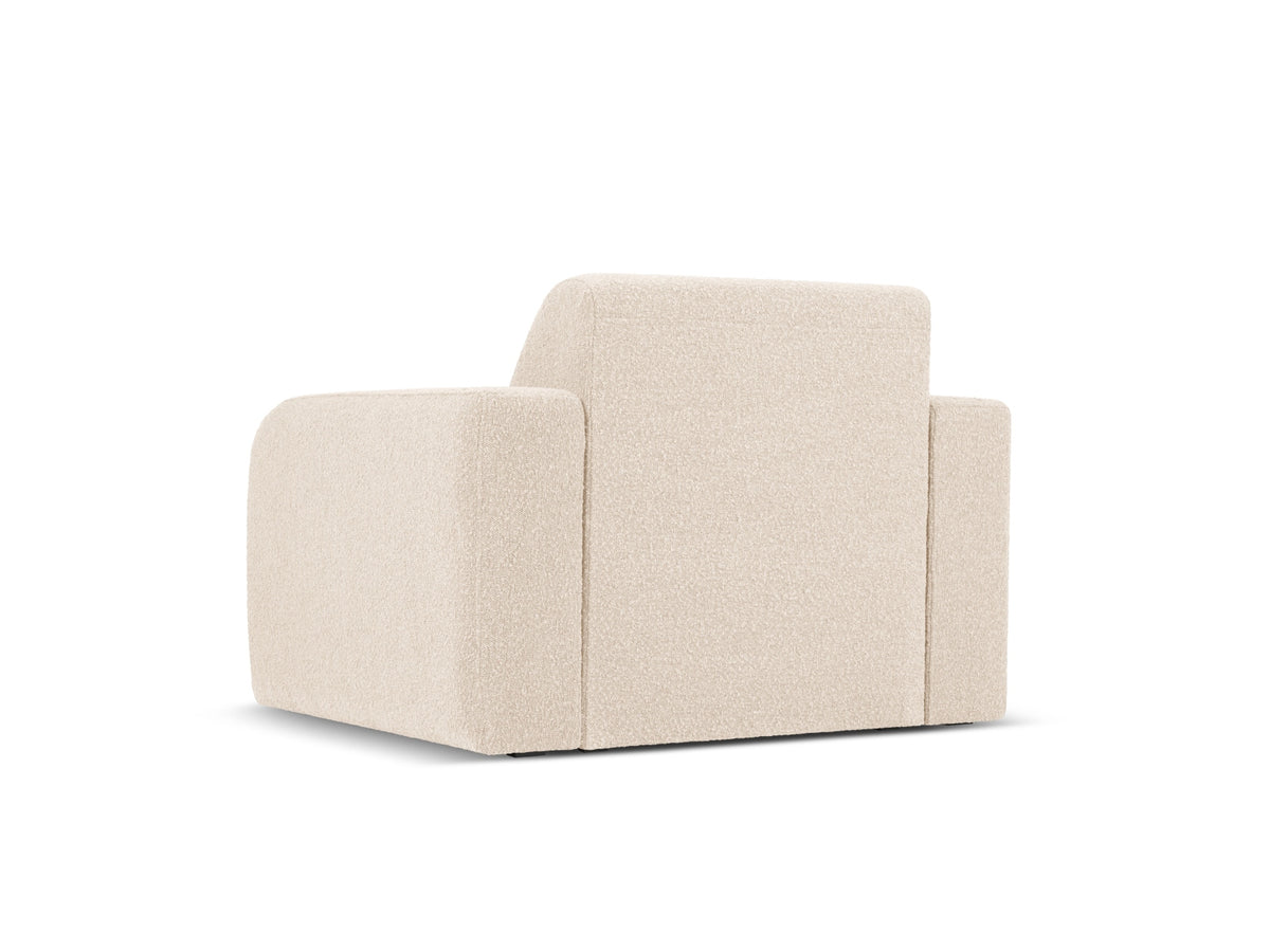 Molino Boucle Sessel 1 Sitz in Beige-Baloo präsentiert im Onlineshop von KAQTU Design AG. Sessel ist von Micadoni