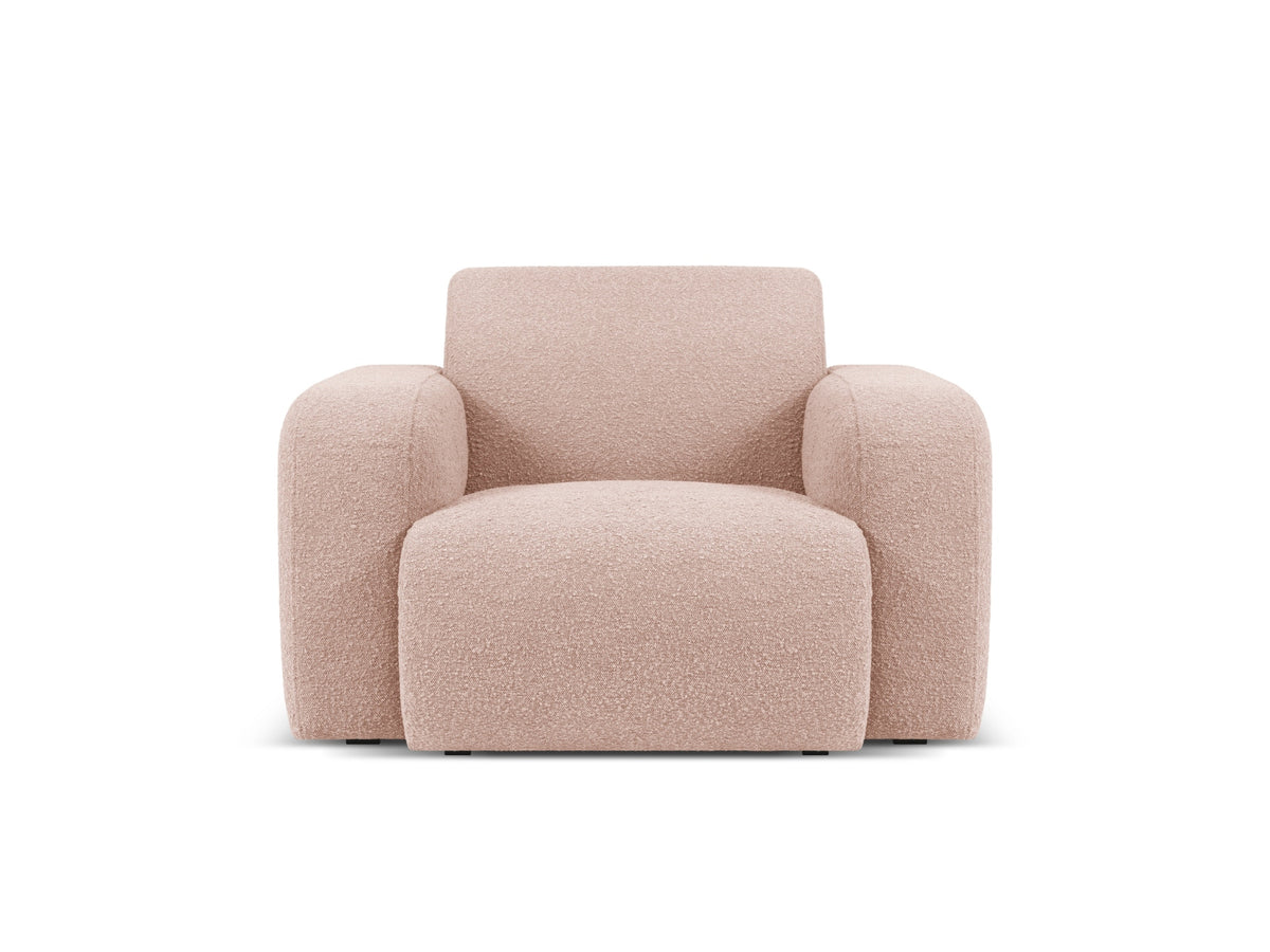 Molino Boucle Sessel 1 Sitz in Powder Pink-Baloo präsentiert im Onlineshop von KAQTU Design AG. Sessel ist von Micadoni