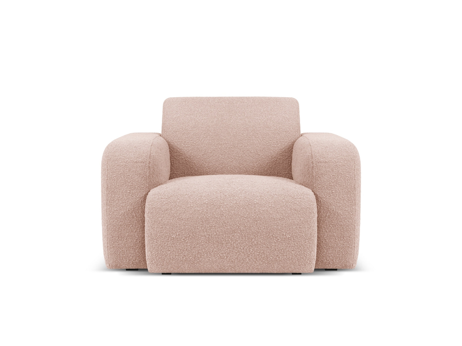 Molino Boucle Sessel 1 Sitz in Powder Pink-Baloo präsentiert im Onlineshop von KAQTU Design AG. Sessel ist von Micadoni