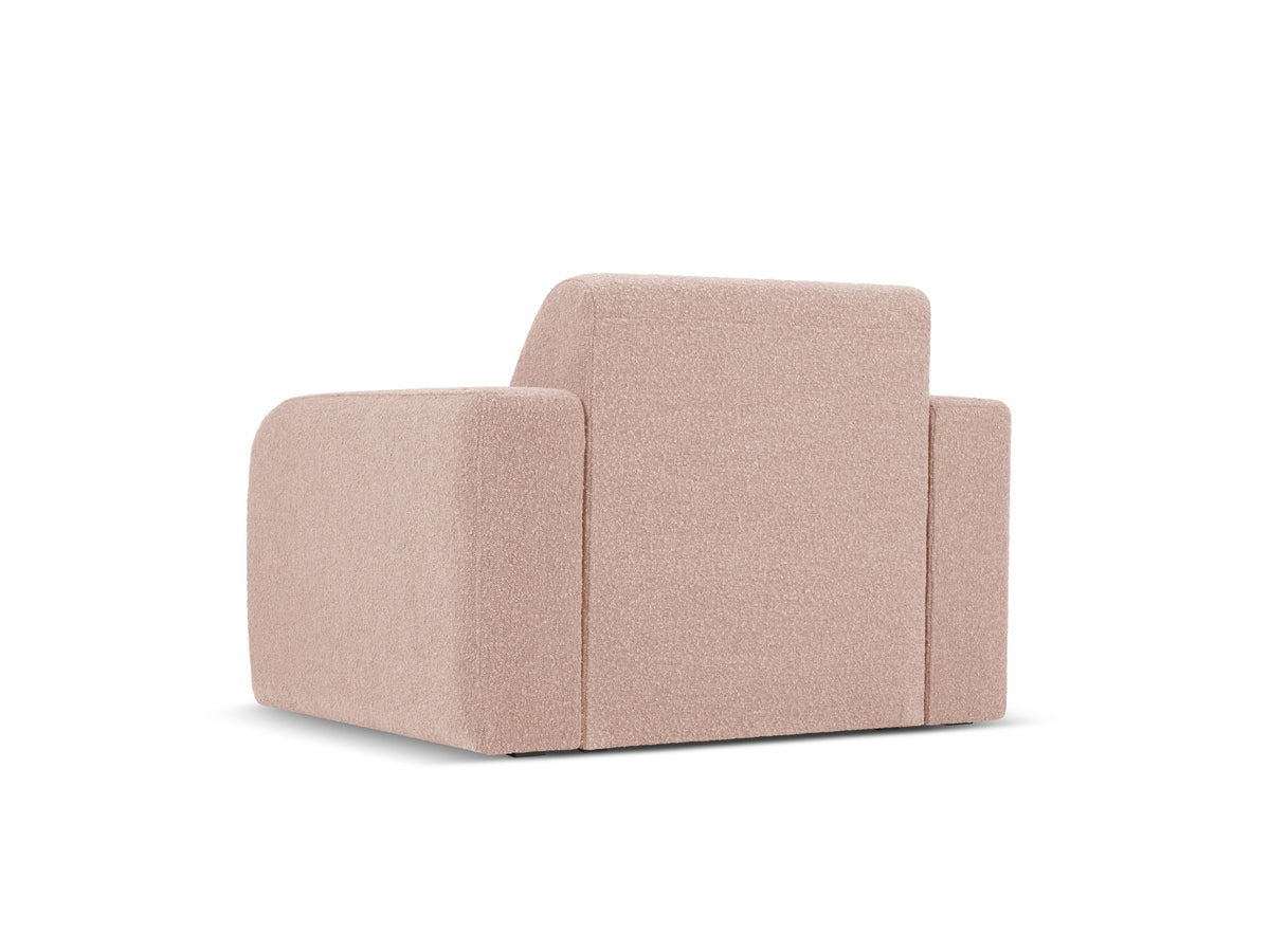 Molino Boucle Sessel 1 Sitz in Powder Pink-Baloo präsentiert im Onlineshop von KAQTU Design AG. Sessel ist von Micadoni