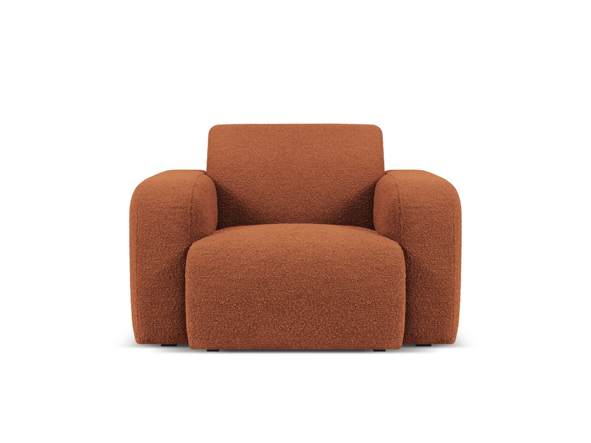 Molino Boucle Sessel 1 Sitz in Terracotta-Baloo präsentiert im Onlineshop von KAQTU Design AG. Sessel ist von Micadoni