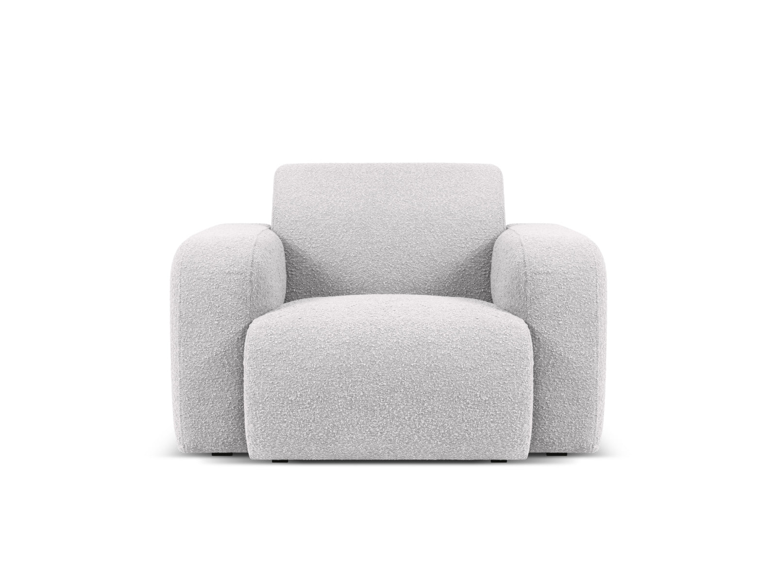 Molino Boucle Sessel 1 Sitz in Light Grey präsentiert im Onlineshop von KAQTU Design AG. Sessel ist von Micadoni