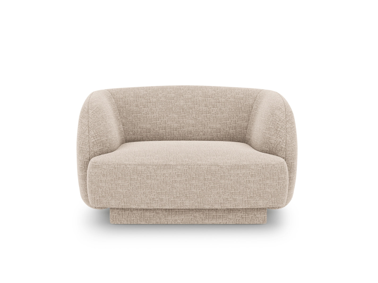 Miley Sessel 1 Sitz in Beige präsentiert im Onlineshop von KAQTU Design AG. Sessel ist von Micadoni