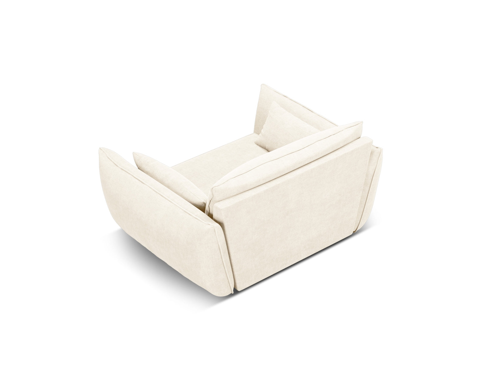 Kaelle Sessel 1 Sitz in Light Beige-Over The Horizon präsentiert im Onlineshop von KAQTU Design AG. Sessel ist von Micadoni