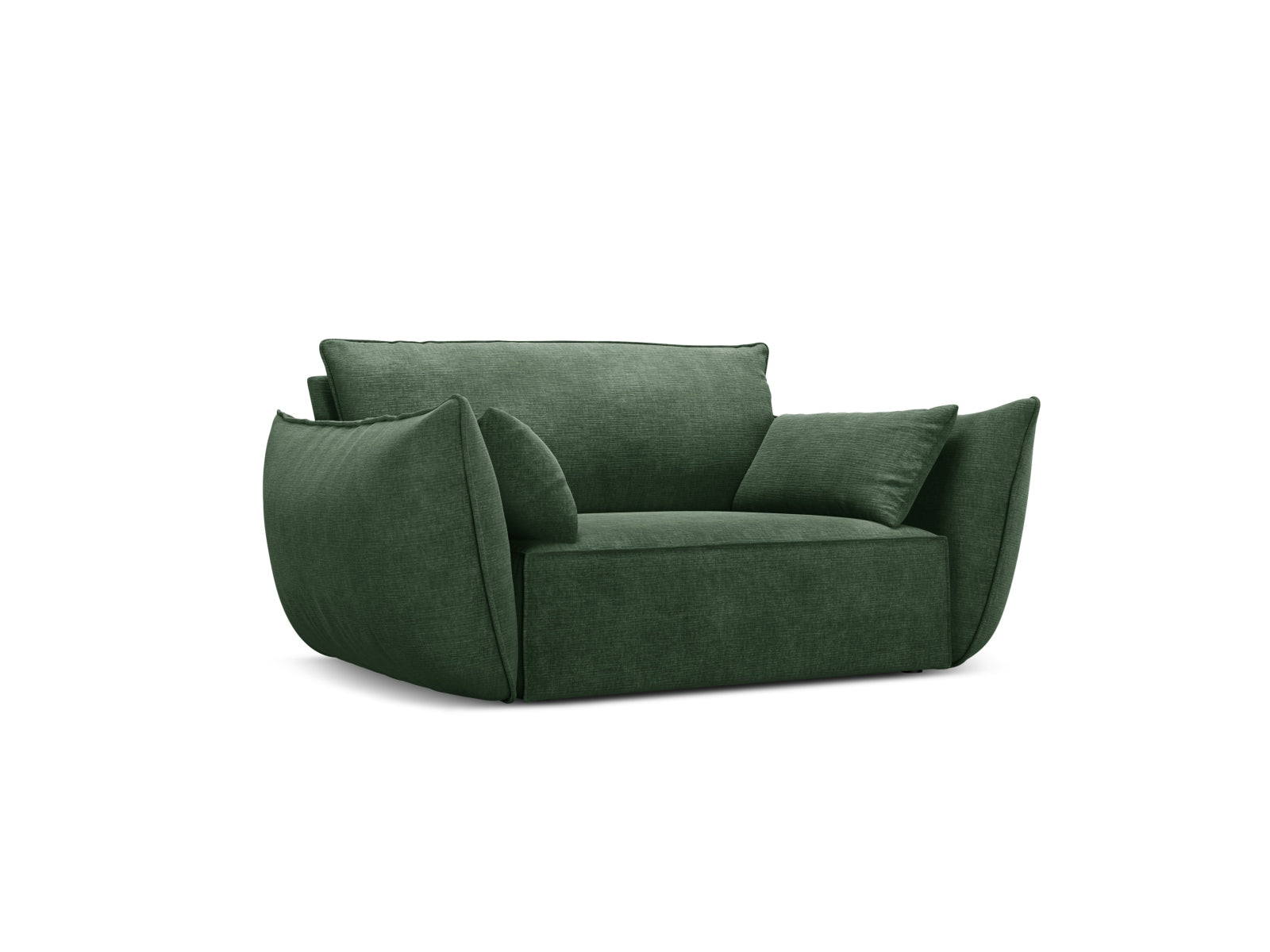 Kaelle Sessel 1 Sitz in Bottle Green-Over The Horizon präsentiert im Onlineshop von KAQTU Design AG. Sessel ist von Micadoni