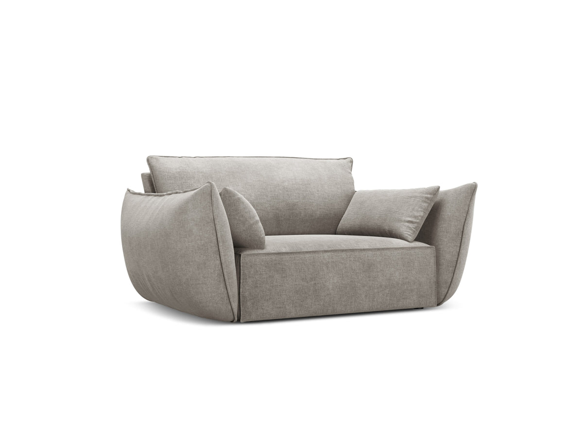 Kaelle Sessel 1 Sitz in Light Grey-Over The Horizon präsentiert im Onlineshop von KAQTU Design AG. Sessel ist von Micadoni