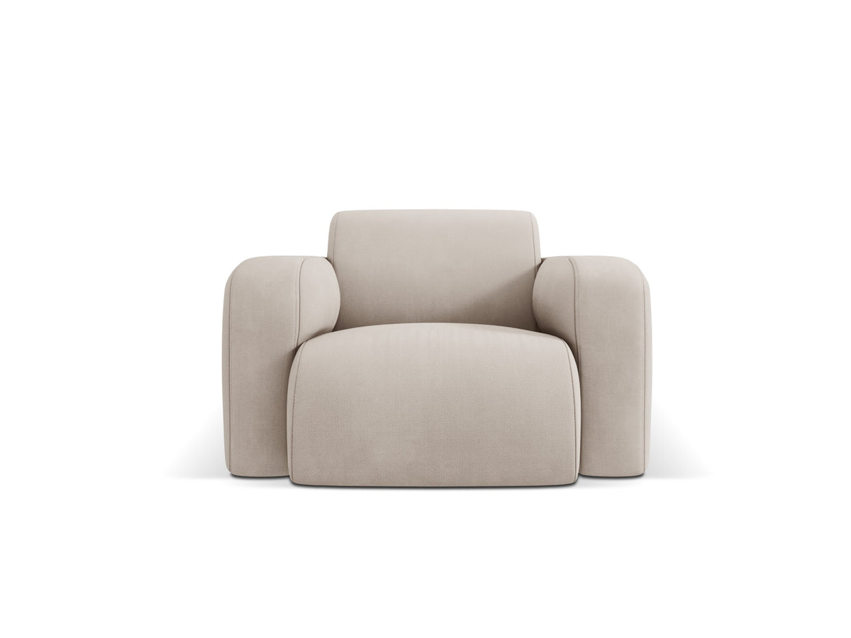 Molino Sessel 1 Sitz in Beige-Rebel präsentiert im Onlineshop von KAQTU Design AG. Sessel ist von Micadoni