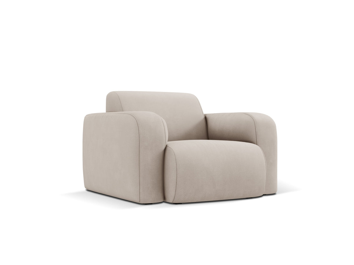 Molino Sessel 1 Sitz in Beige-Rebel präsentiert im Onlineshop von KAQTU Design AG. Sessel ist von Micadoni