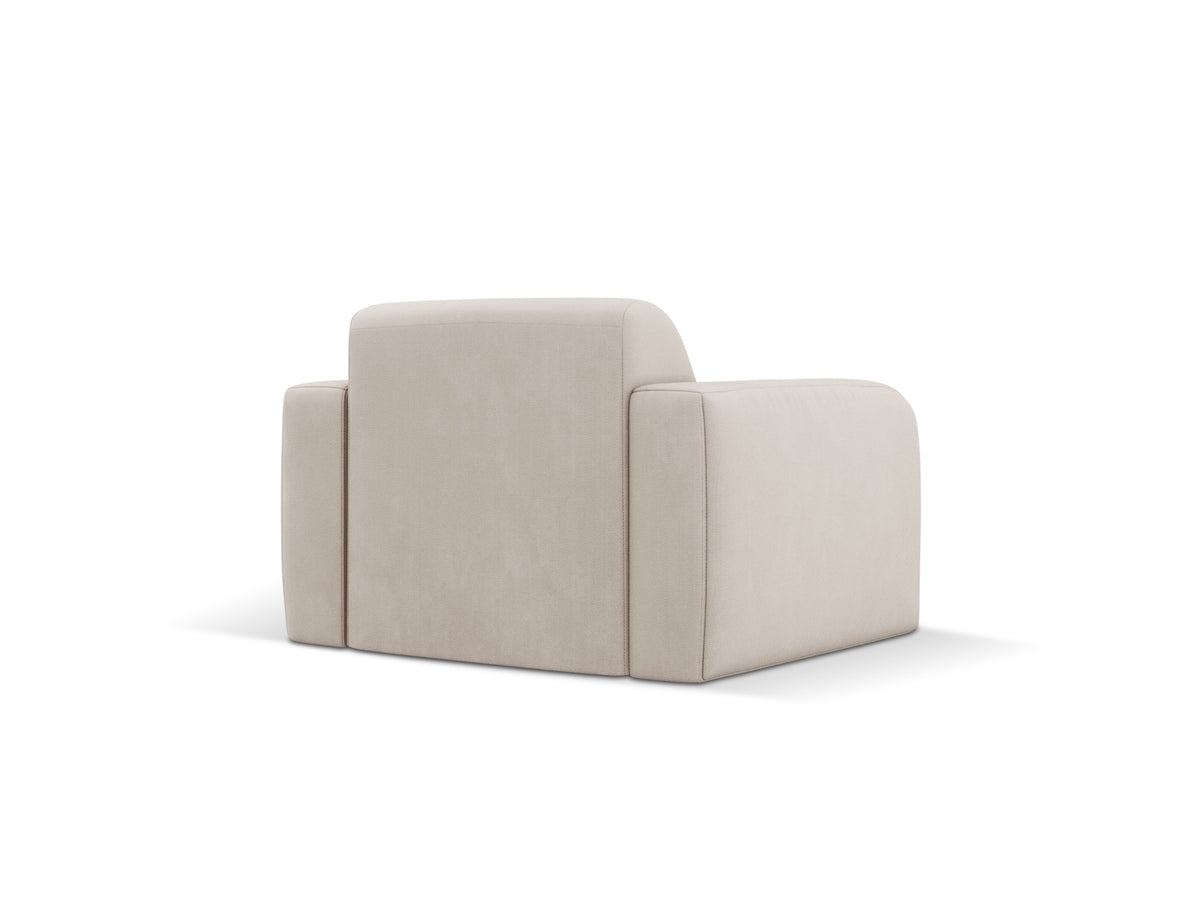 Molino Sessel 1 Sitz in Beige-Rebel präsentiert im Onlineshop von KAQTU Design AG. Sessel ist von Micadoni