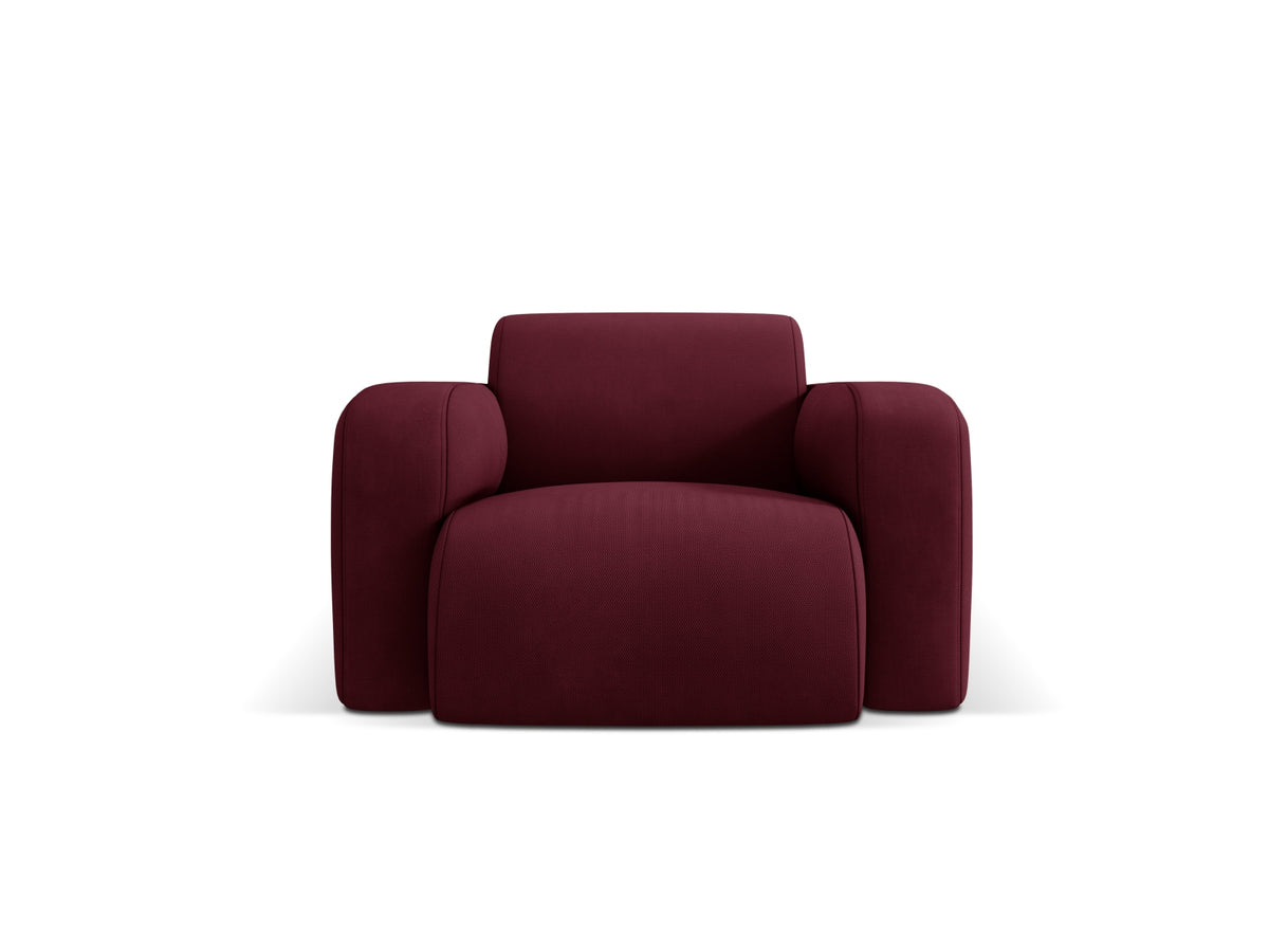 Molino Sessel 1 Sitz in Bordeaux-Rebel präsentiert im Onlineshop von KAQTU Design AG. Sessel ist von Micadoni