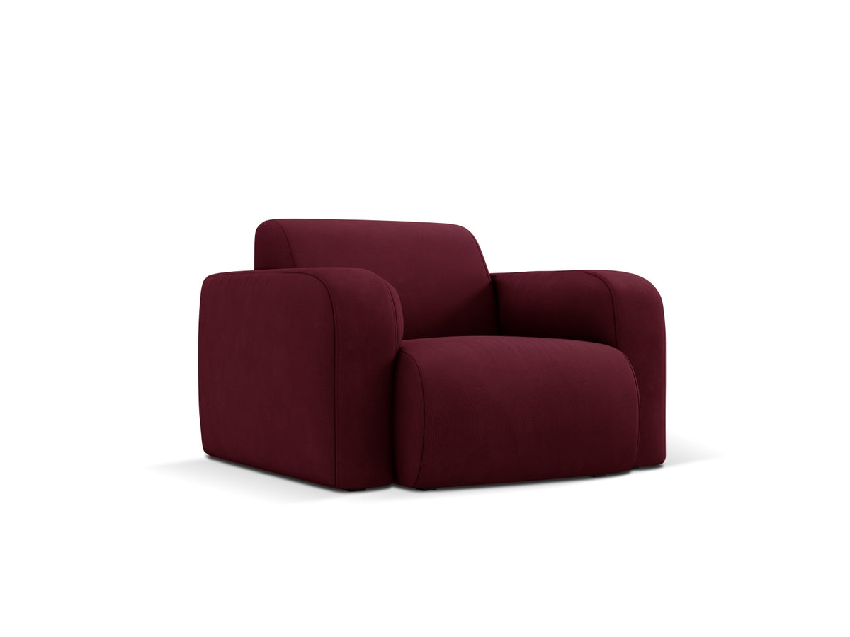 Molino Sessel 1 Sitz in Bordeaux-Rebel präsentiert im Onlineshop von KAQTU Design AG. Sessel ist von Micadoni