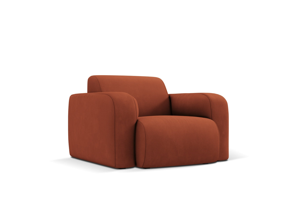 Molino Sessel 1 Sitz in Orange-Rebel präsentiert im Onlineshop von KAQTU Design AG. Sessel ist von Micadoni