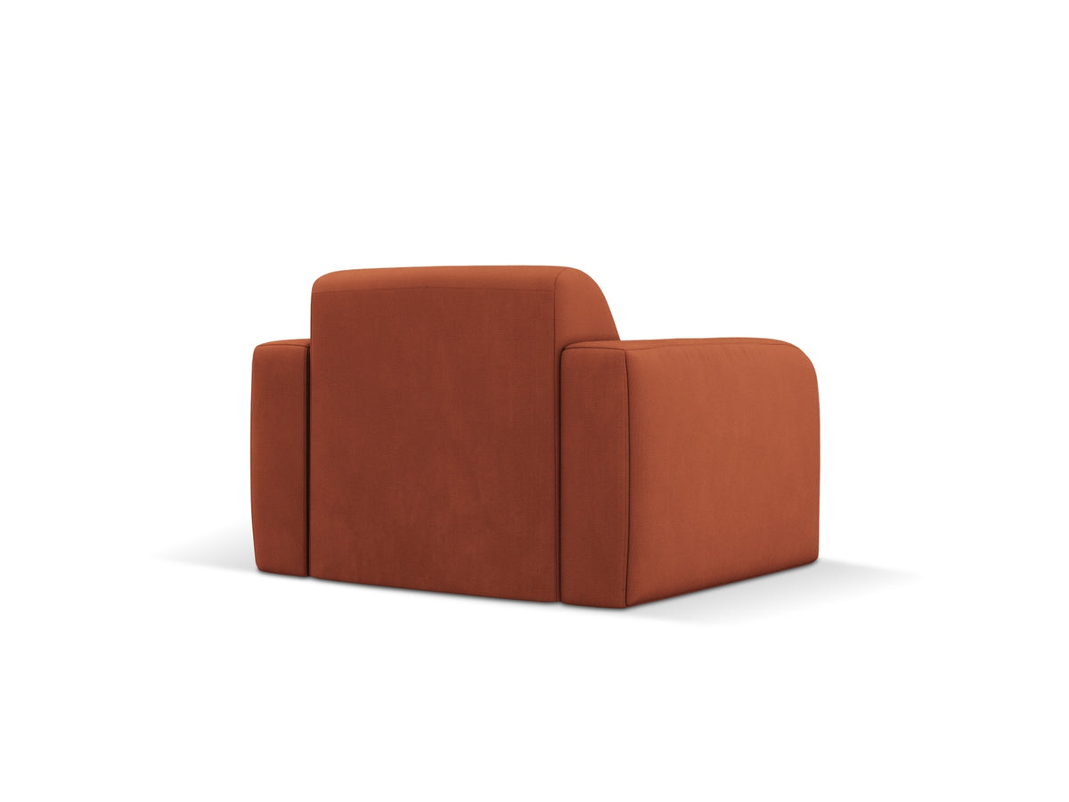 Molino Sessel 1 Sitz in Orange-Rebel präsentiert im Onlineshop von KAQTU Design AG. Sessel ist von Micadoni
