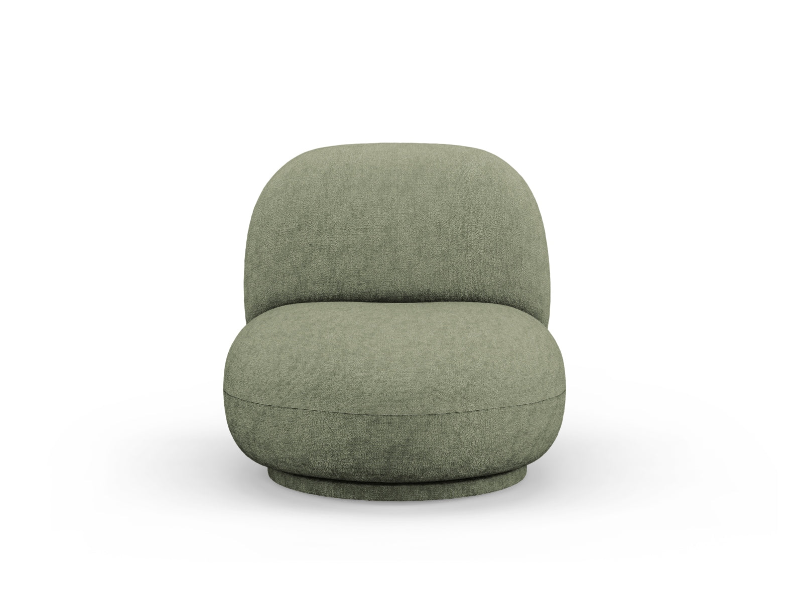 Chuck Swivel Armchair 1 Sitzer in Green präsentiert im Onlineshop von KAQTU Design AG. Sessel ist von Micadoni