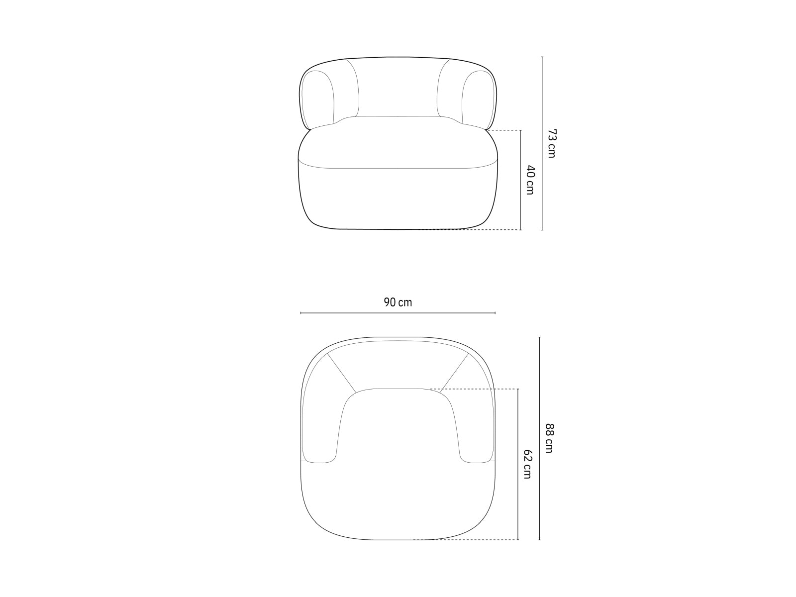 Erleben Sie den Jenny Sessel von Micadoni – ein stilvoller Einzelsessel, der Komfort und Eleganz in Ihr Zuhause bringt. Ideal für gemütliche Abende!