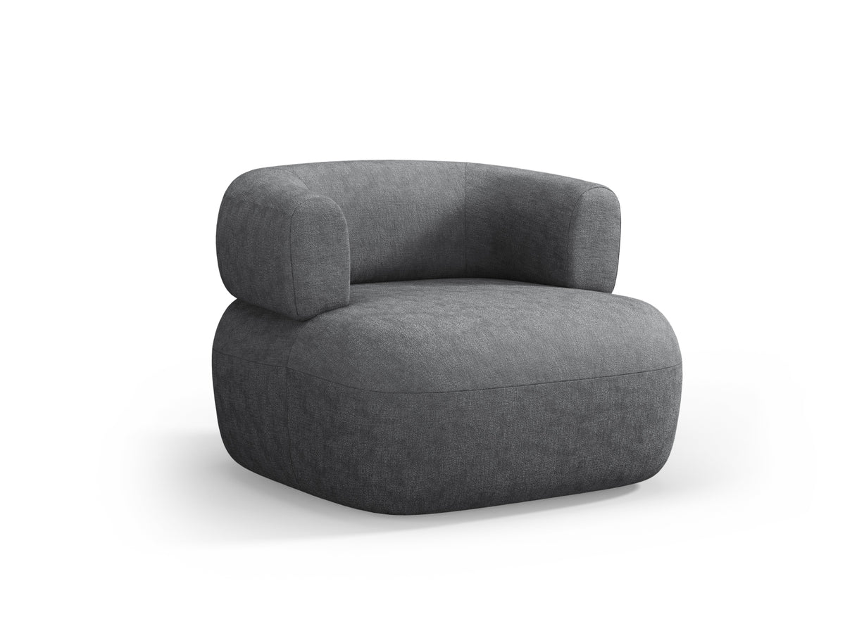 Jenny Sessel 1 Sitz in Dark Grey-Perfect Harmony präsentiert im Onlineshop von KAQTU Design AG. Sessel ist von Micadoni