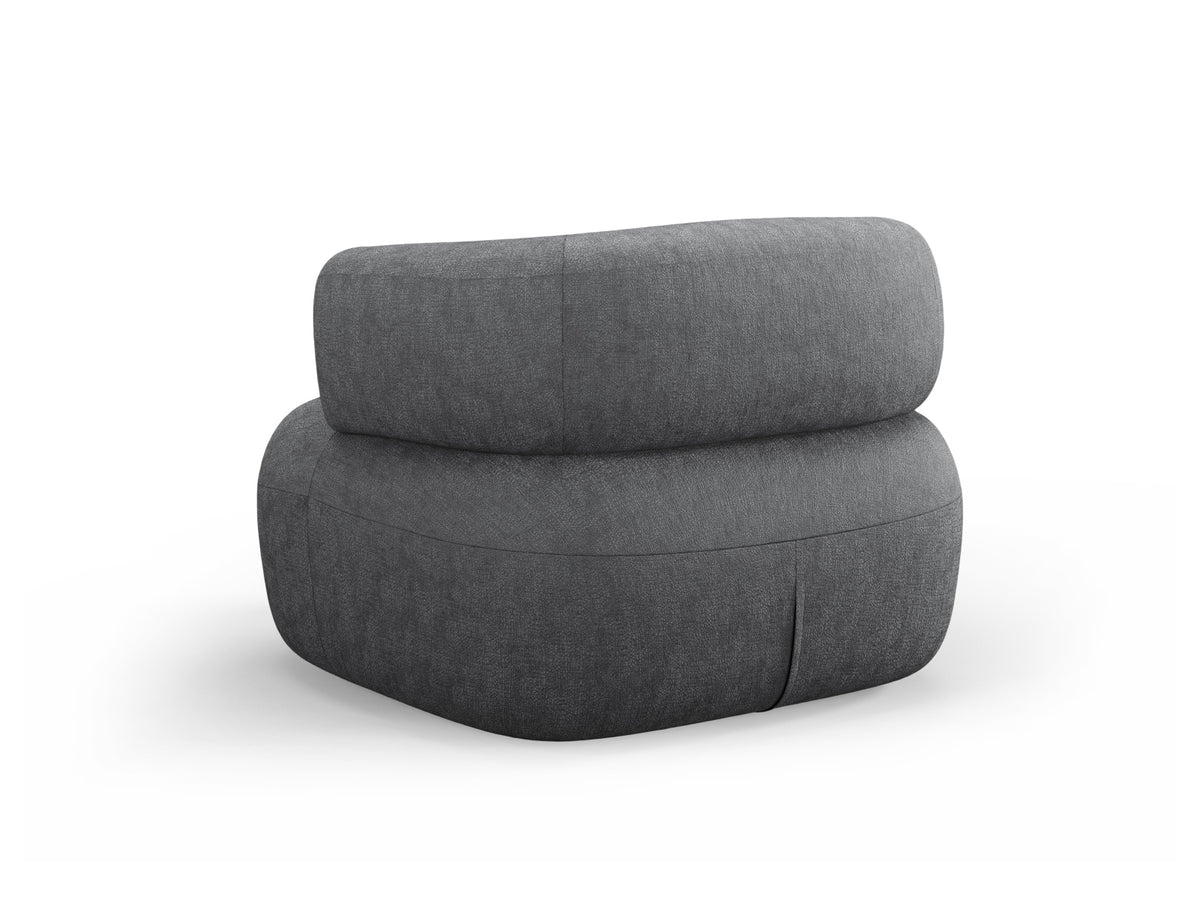 Jenny Sessel 1 Sitz in Dark Grey-Perfect Harmony präsentiert im Onlineshop von KAQTU Design AG. Sessel ist von Micadoni
