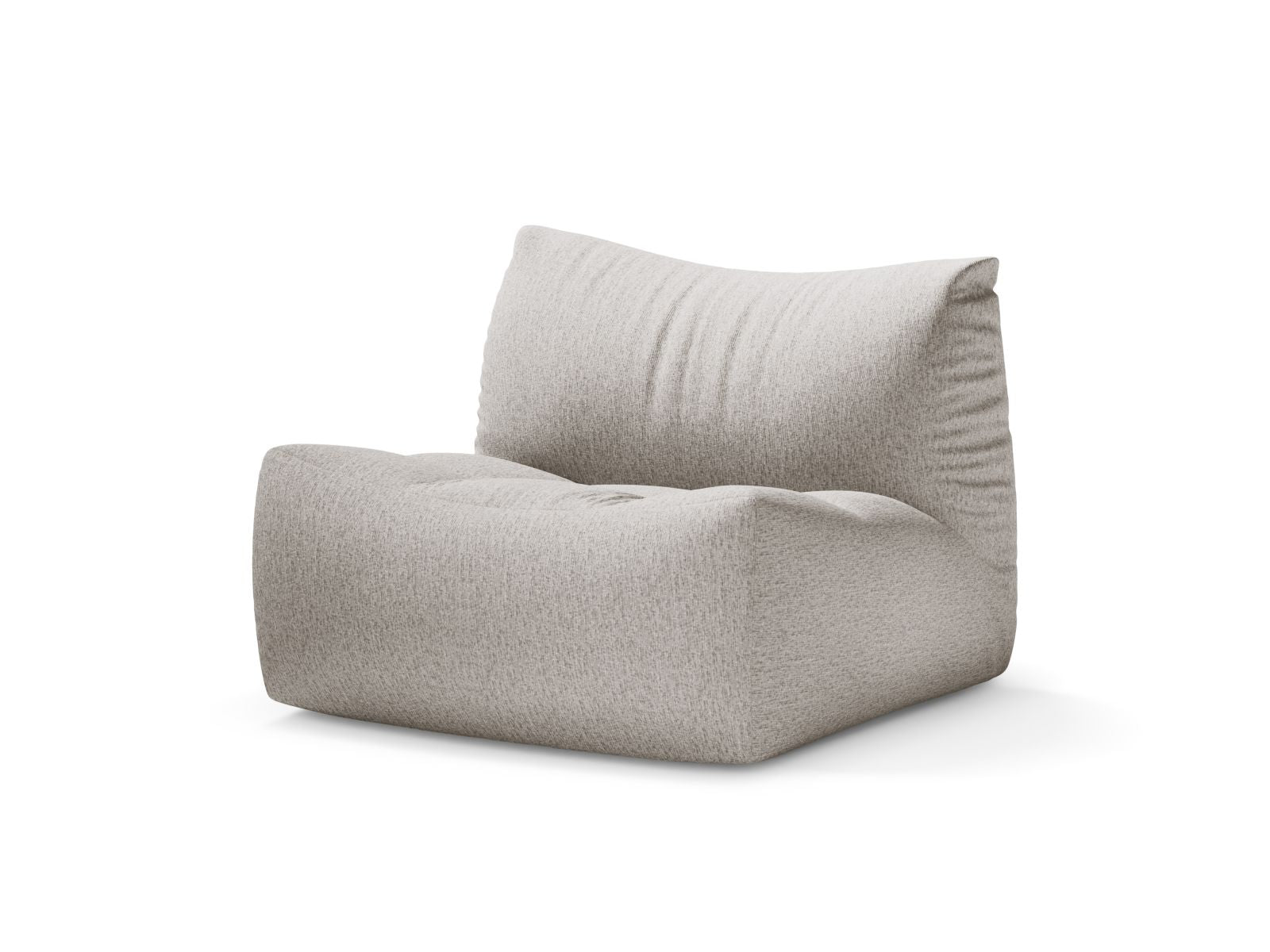 Eleganter 1-Sitzer Sessel Tove in sanftem Beige, ideal für stilvolle Wohnräume. Hochwertige Verarbeitung von Micadoni.
