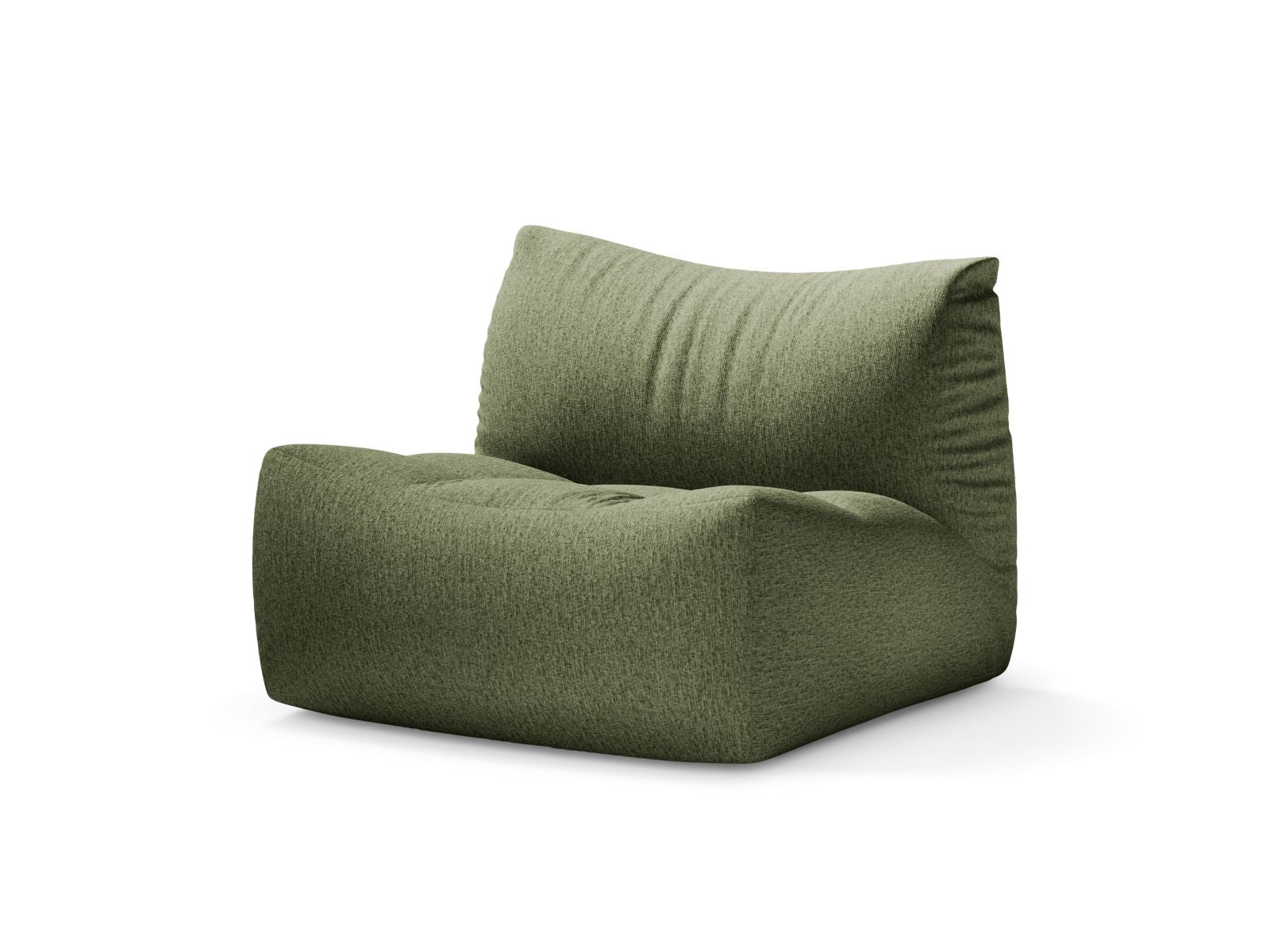 Eleganter 1-Sitzer Sessel Tove in stilvollem Grün, ideal für moderne Wohnräume, von Micadoni, präsentiert von KAQTU Design AG.