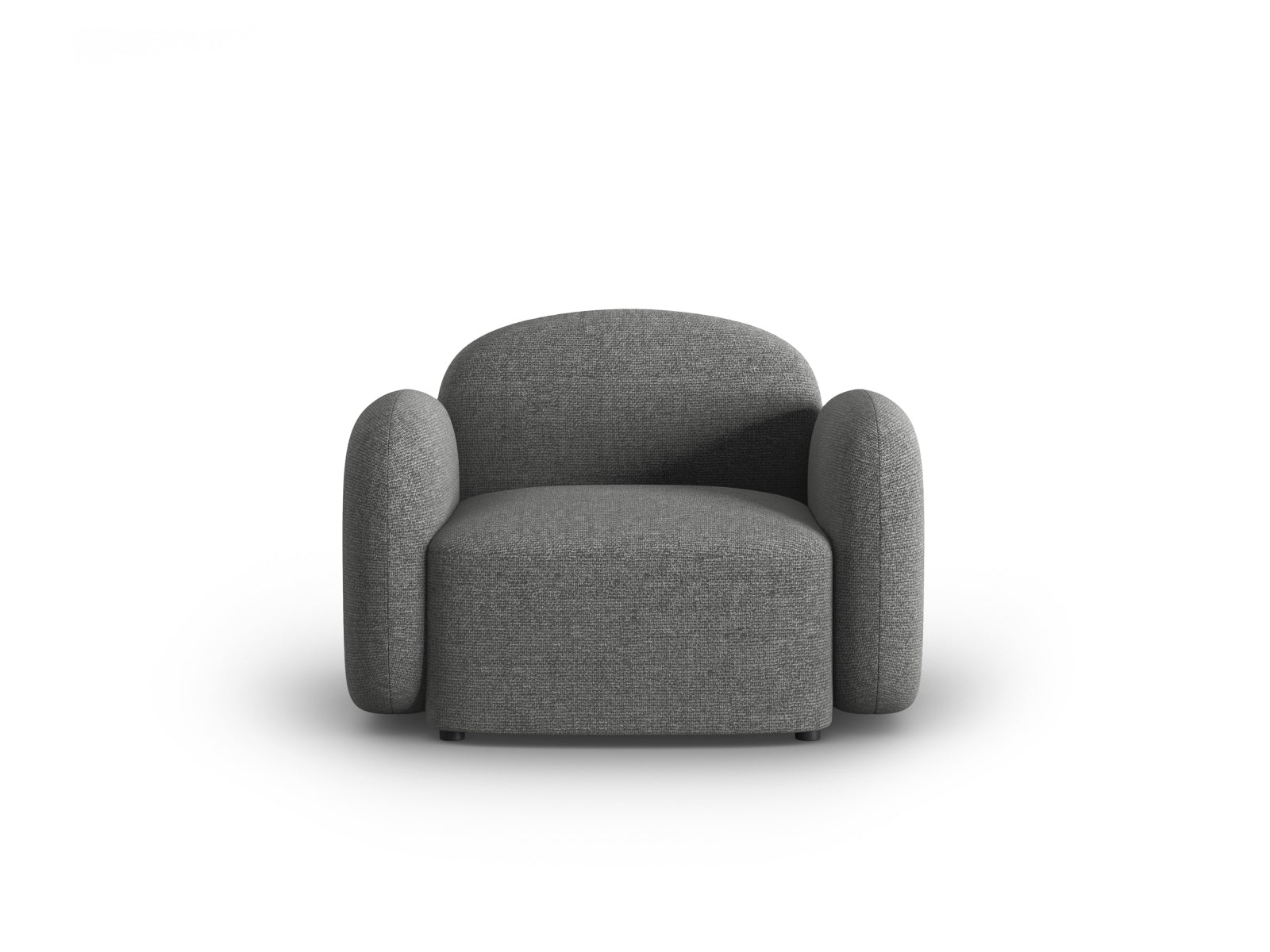 Blair Sessel 1 Sitzer in Dark Grey Melange präsentiert im Onlineshop von KAQTU Design AG. Sessel ist von Micadoni