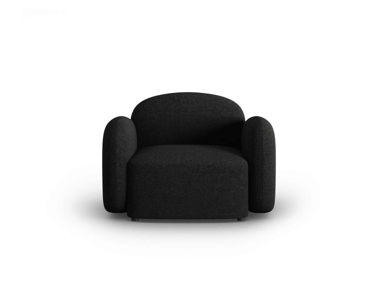 Blair Sessel 1 Sitzer in Black Melange präsentiert im Onlineshop von KAQTU Design AG. Sessel ist von Micadoni