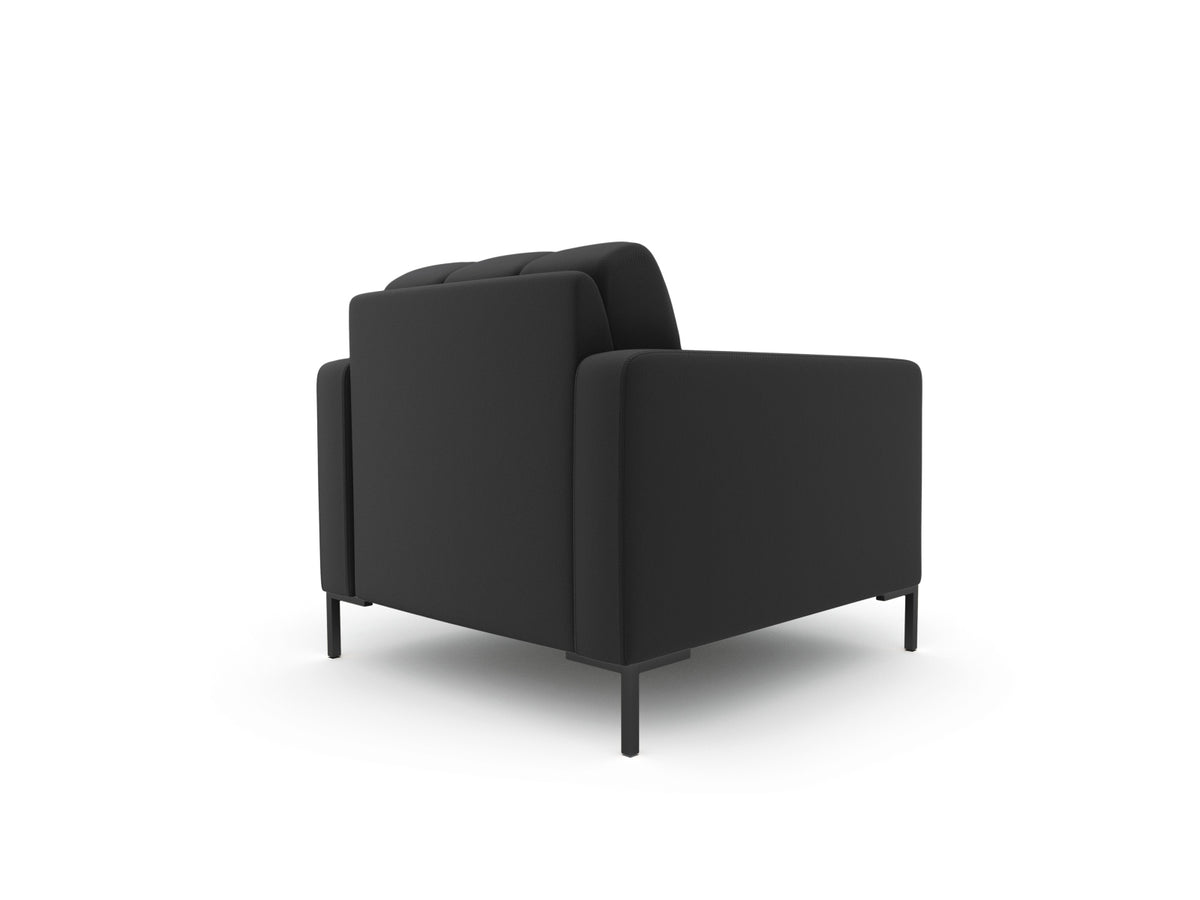 Mamaia Sessel 1 Sitz in Dark Grey/Schwarz-Neve präsentiert im Onlineshop von KAQTU Design AG. Sessel ist von Micadoni