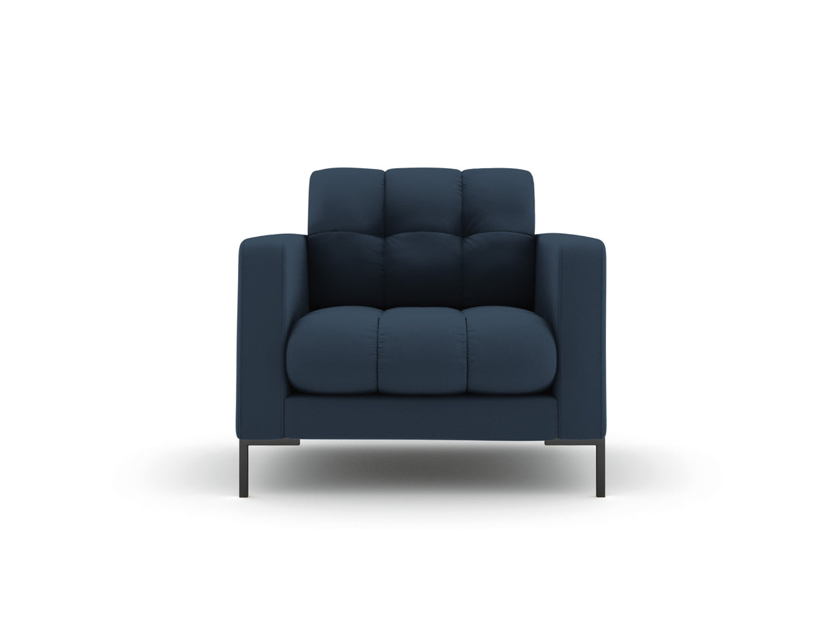 Mamaia Sessel 1 Sitz in Blue/Schwarz-Neve präsentiert im Onlineshop von KAQTU Design AG. Sessel ist von Micadoni