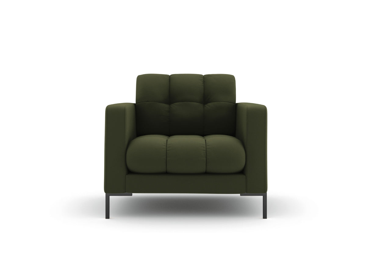Mamaia Sessel 1 Sitz in Green/Schwarz-Neve präsentiert im Onlineshop von KAQTU Design AG. Sessel ist von Micadoni