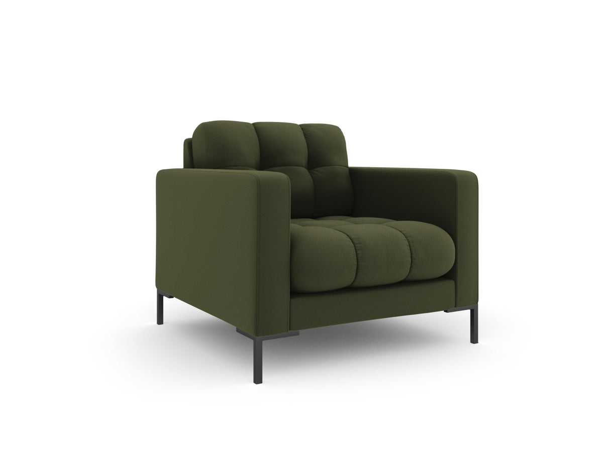 Mamaia Sessel 1 Sitz in Green/Schwarz-Neve präsentiert im Onlineshop von KAQTU Design AG. Sessel ist von Micadoni
