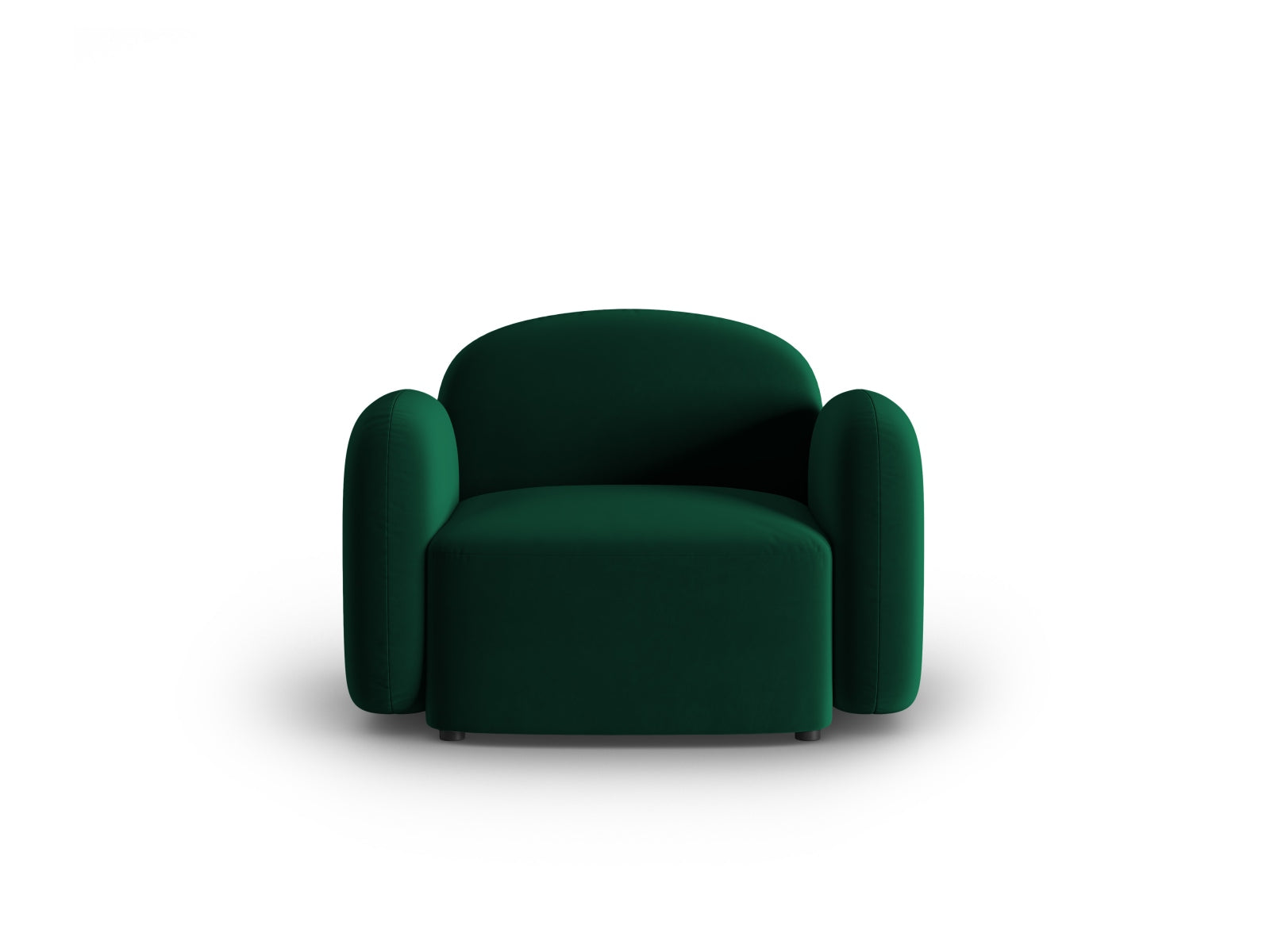 Blair Velour Armchair 1 Sitzer in Bottle Green präsentiert im Onlineshop von KAQTU Design AG. Sessel ist von Micadoni
