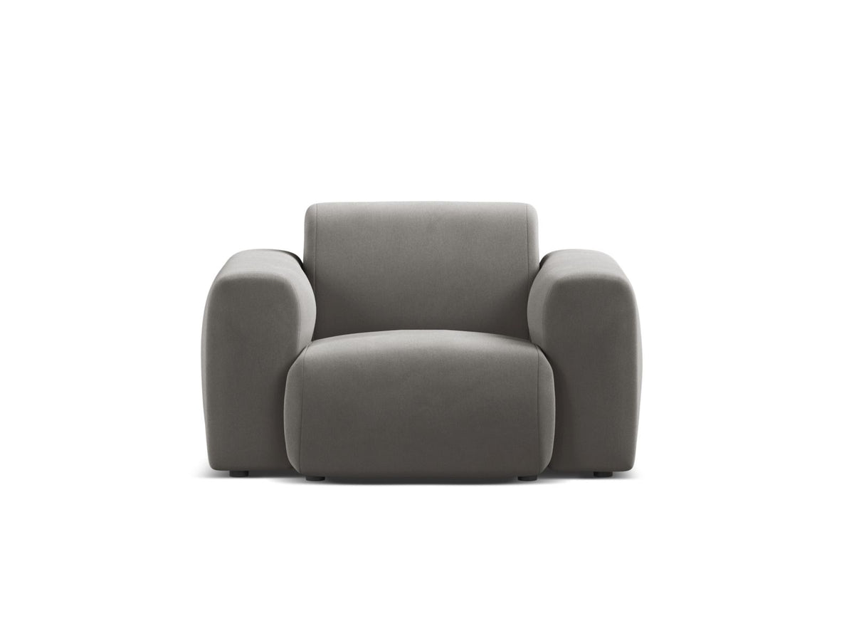1-Sitzer Sessel Molino in Grey-Casino präsentiert im Onlineshop von KAQTU Design AG. Sessel ist von Micadoni