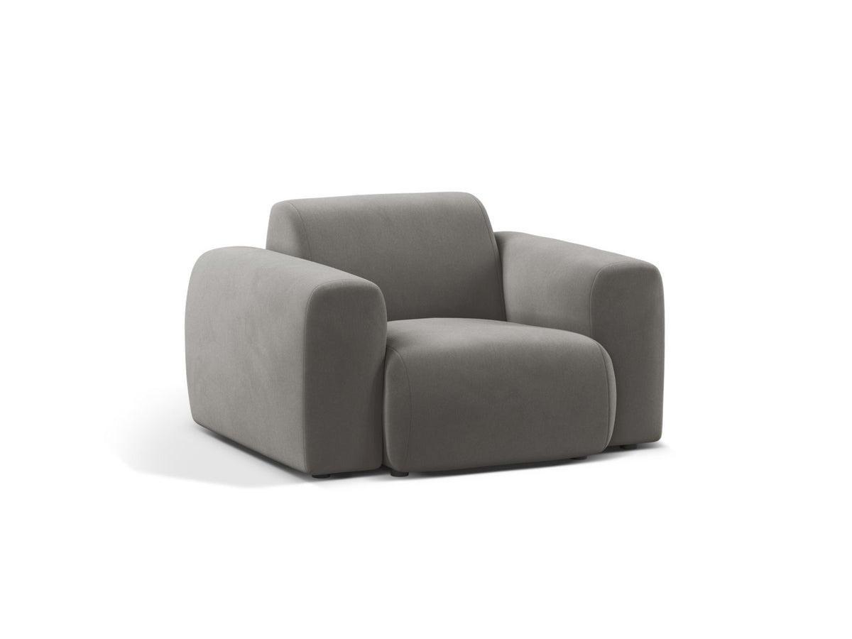1-Sitzer Sessel Molino in Grey-Casino präsentiert im Onlineshop von KAQTU Design AG. Sessel ist von Micadoni