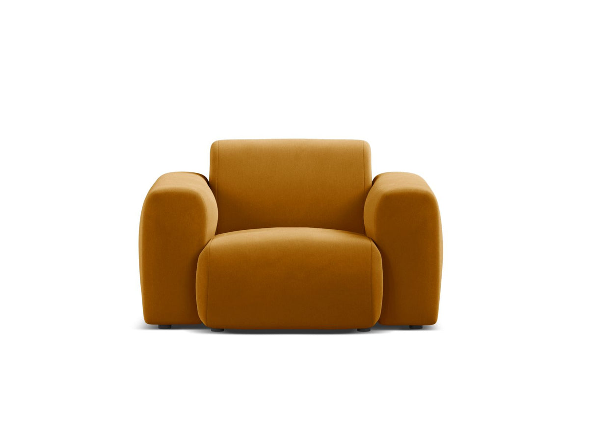 1-Sitzer Sessel Molino in Yellow-Casino präsentiert im Onlineshop von KAQTU Design AG. Sessel ist von Micadoni