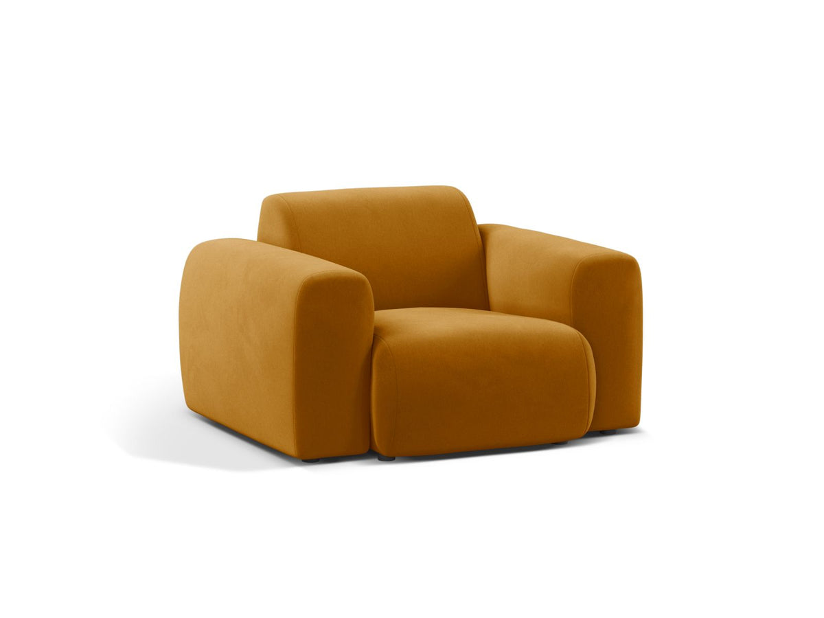 1-Sitzer Sessel Molino in Yellow-Casino präsentiert im Onlineshop von KAQTU Design AG. Sessel ist von Micadoni