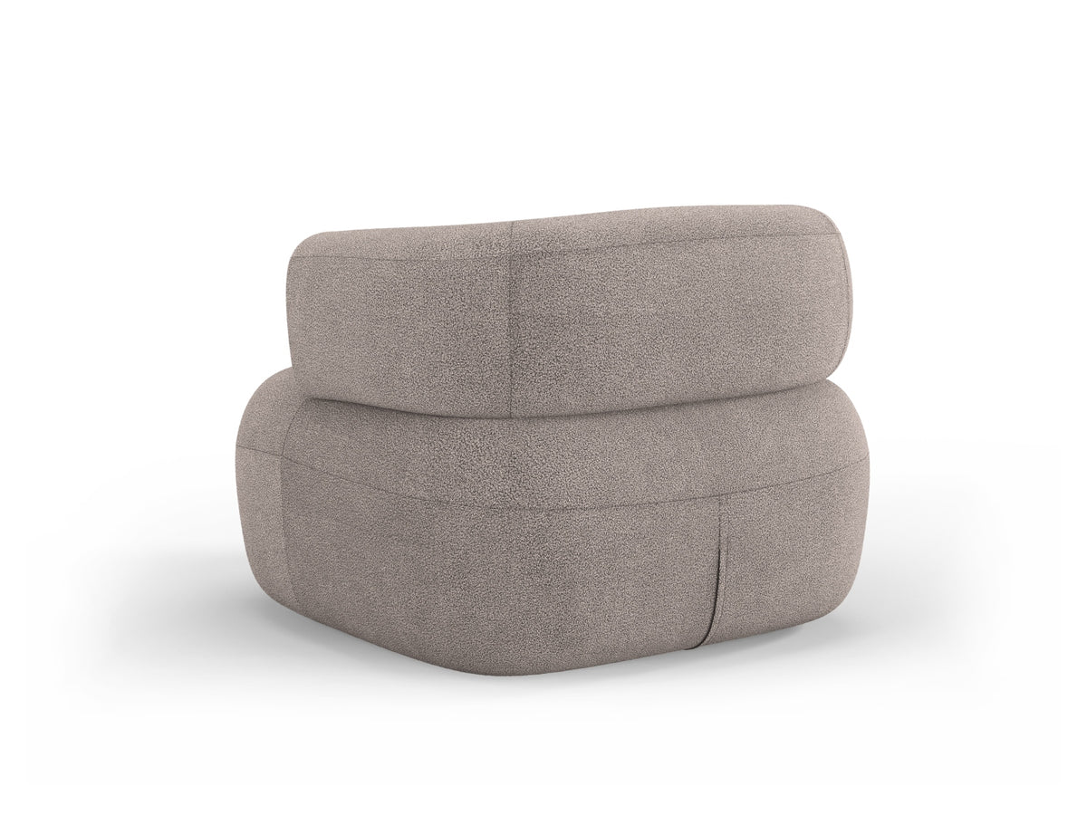Jenny Sessel 1 Sitz in Light Brown-Now or Never präsentiert im Onlineshop von KAQTU Design AG. Sessel ist von Micadoni