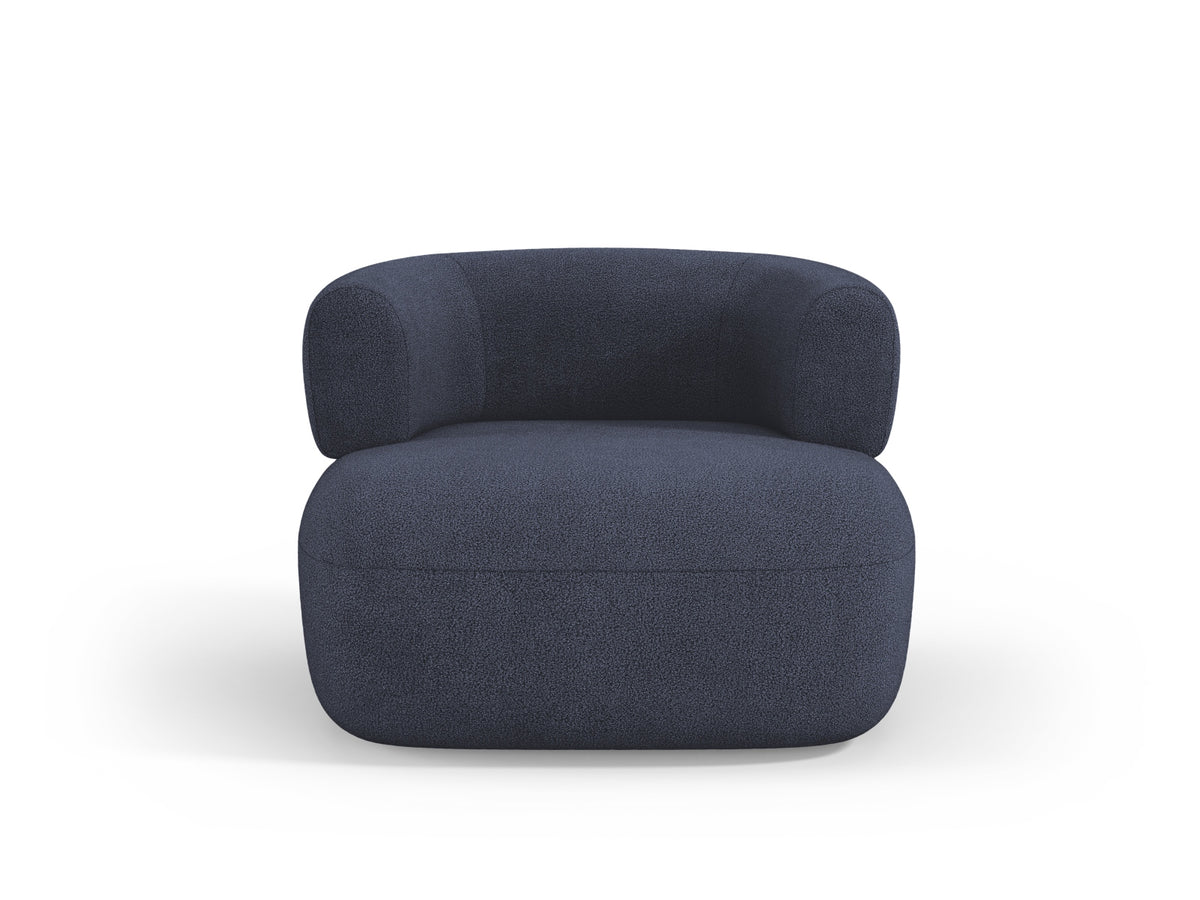 Jenny Sessel 1 Sitz in Dark Blue-Now or Never präsentiert im Onlineshop von KAQTU Design AG. Sessel ist von Micadoni