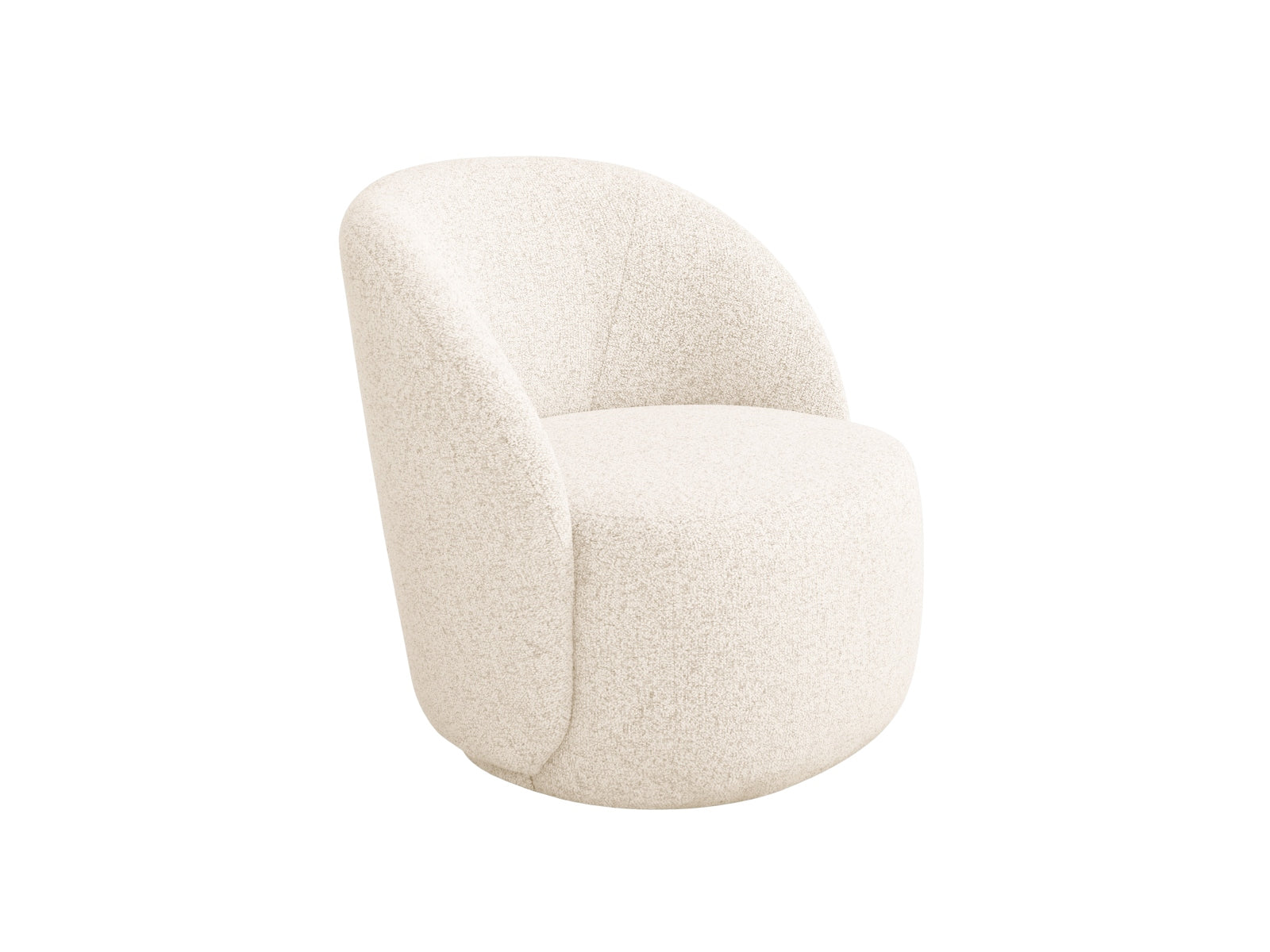 Eleganter 1-Sitzer Sessel Corey in sanftem Beige, ideal für stilvolle Wohnräume. Hochwertige Verarbeitung von Micadoni.