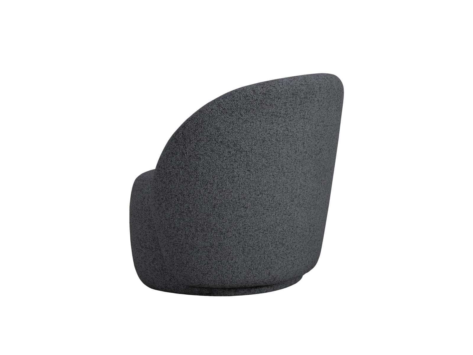 Eleganter 1-Sitzer Sessel Corey in zeitlosem Dunkelgrau, ideal für moderne Wohnräume und entspannende Leseecken, von Micadoni.