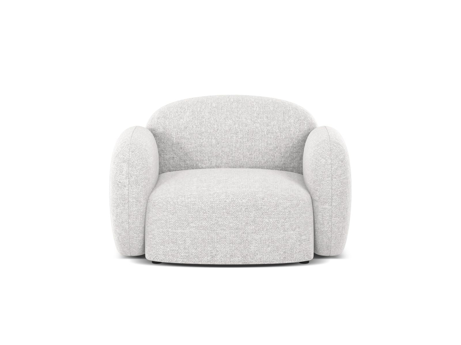 1-Sitzer Sessel Blair in Silver-Eden präsentiert im Onlineshop von KAQTU Design AG. Sessel ist von Micadoni